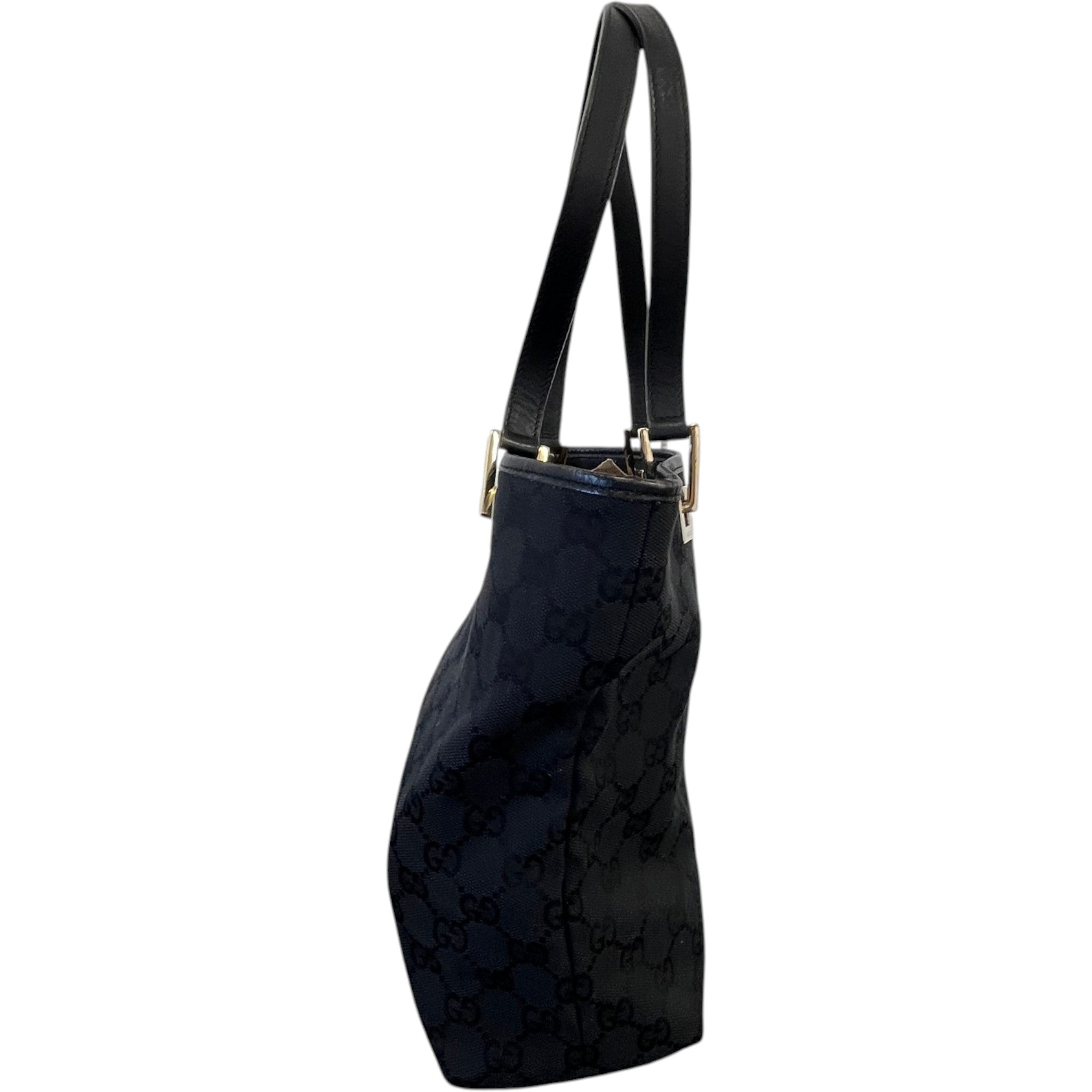 Women's Guccissima Small Tote Bag Black