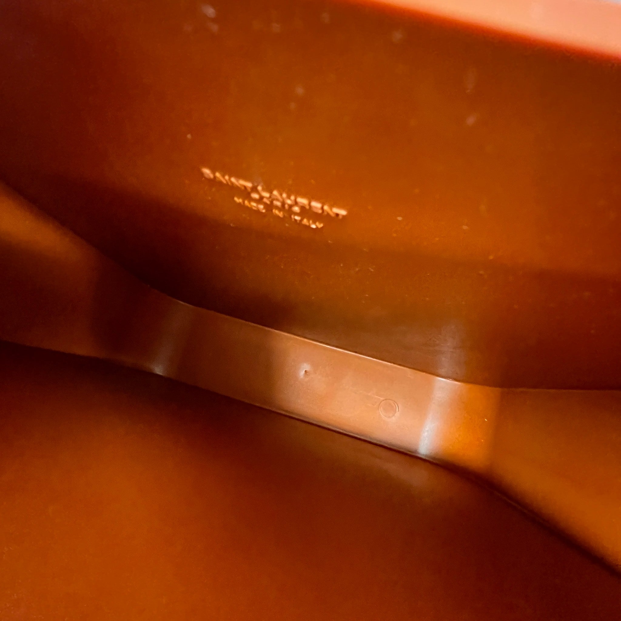 Women's Le 5 A 7 Hobo Small Handbag Orange