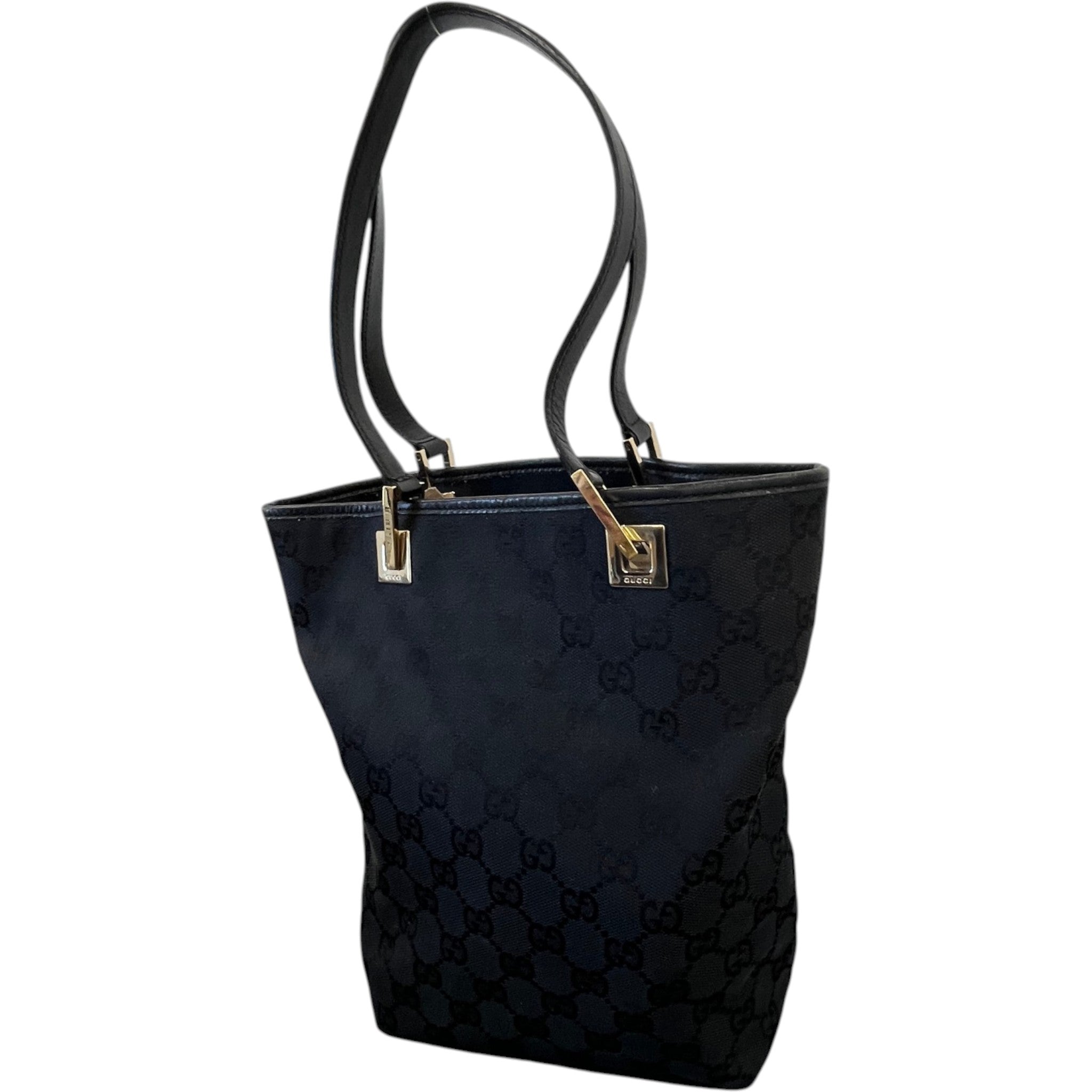 Women's Guccissima Small Tote Bag Black