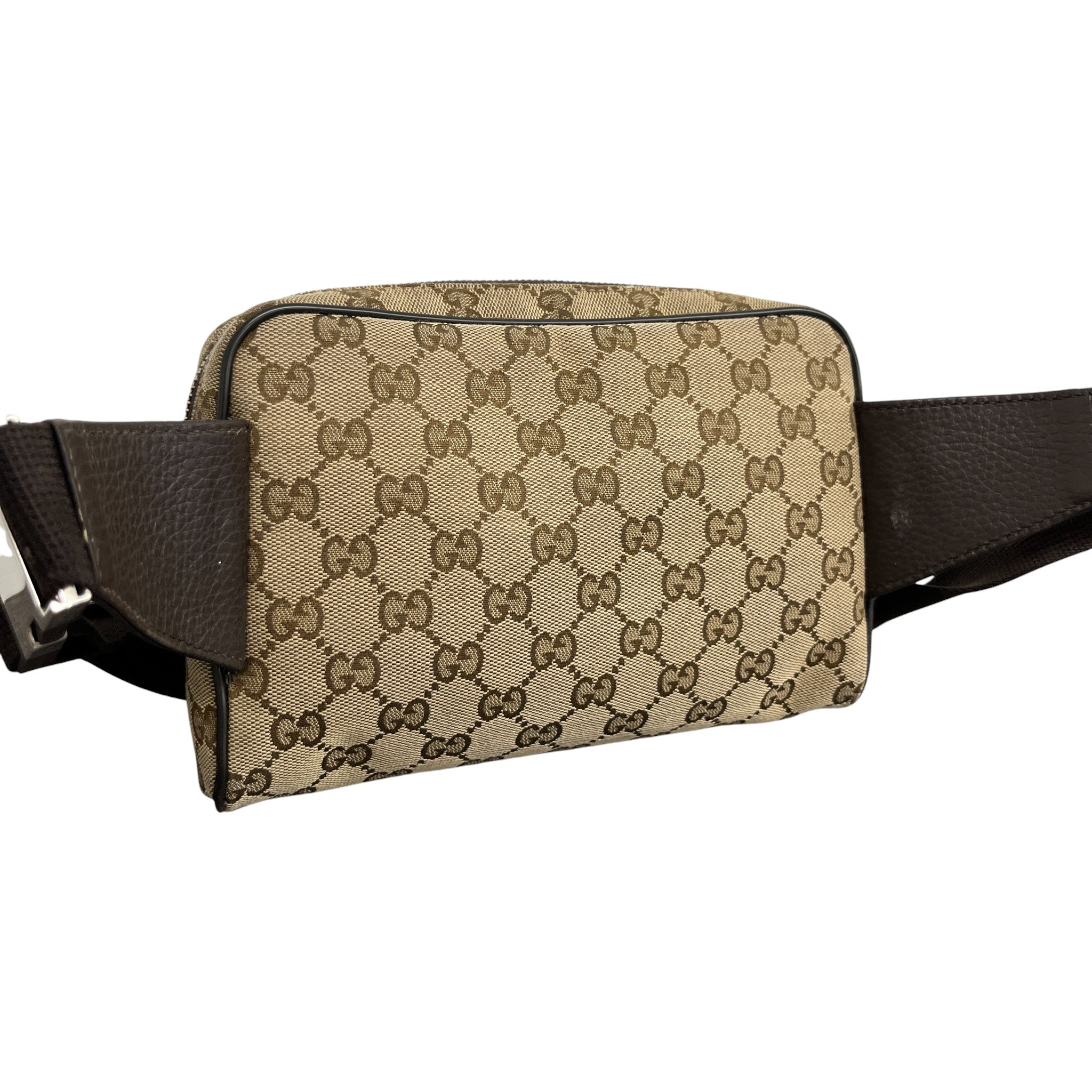 Men's Gg Supreme Belt Bag Beige