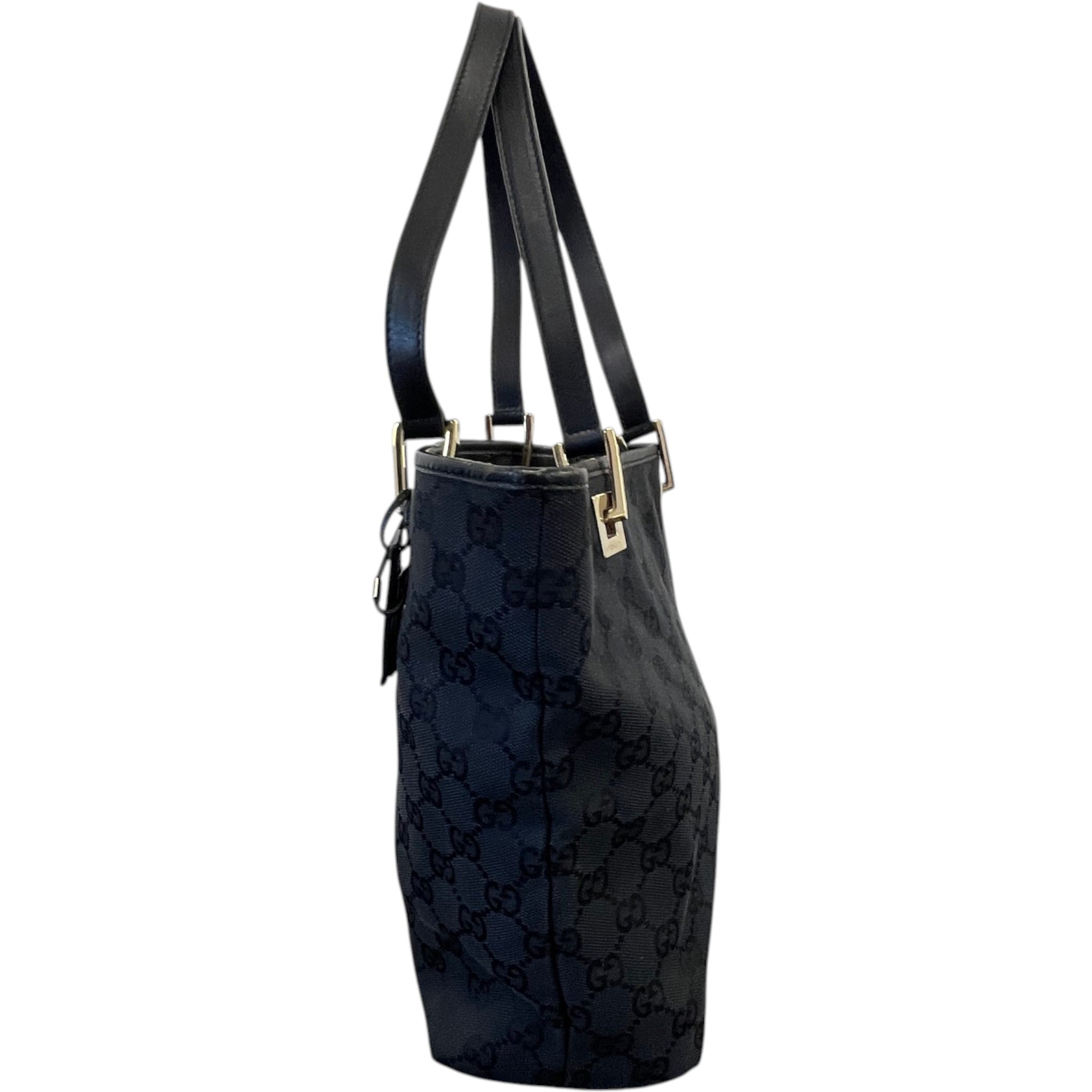 Women's Guccissima Small Tote Bag Black