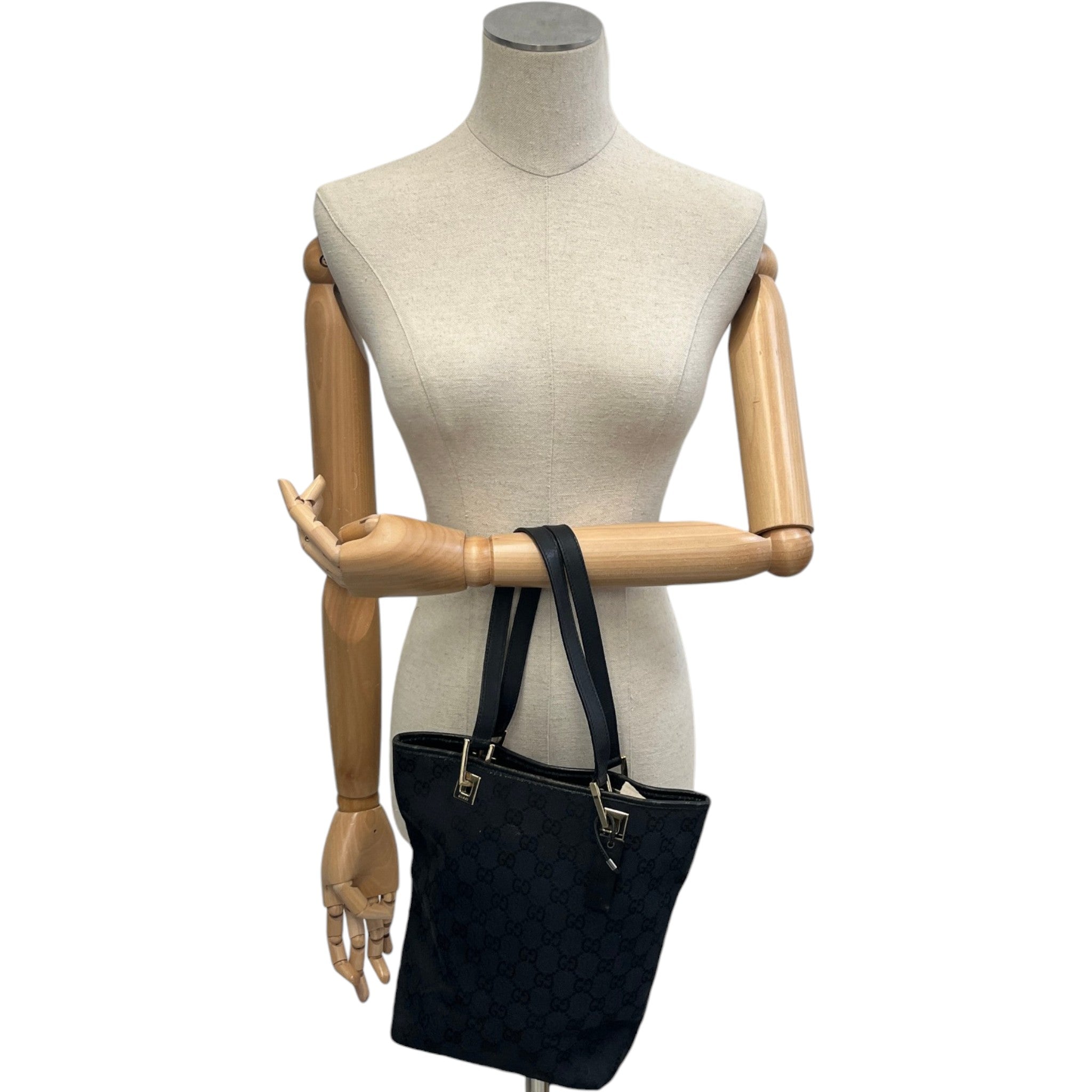 Women's Guccissima Small Tote Bag Black