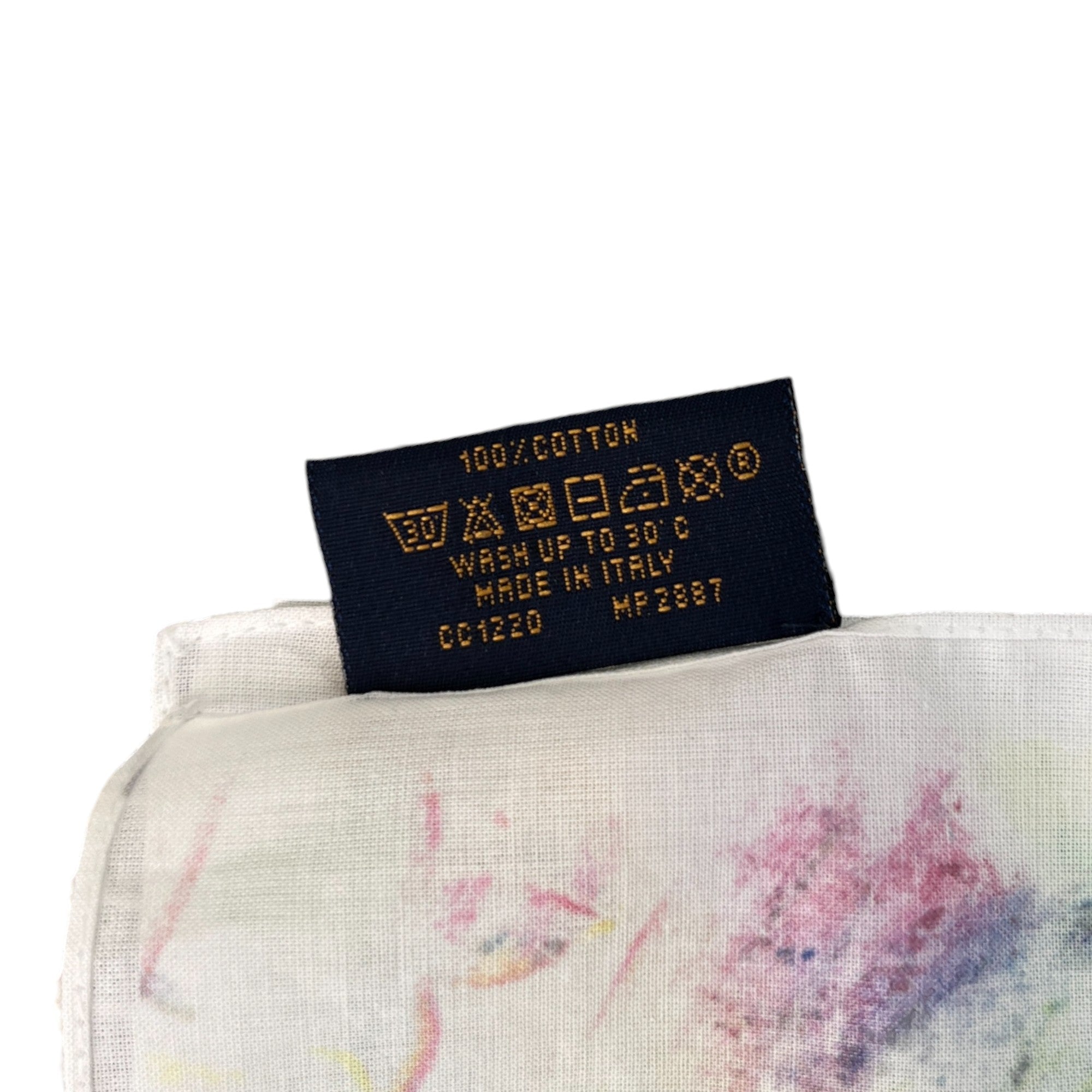 Shawl Monogram Watercolour Bandana & Mask Set Shawl Multi-Coloured