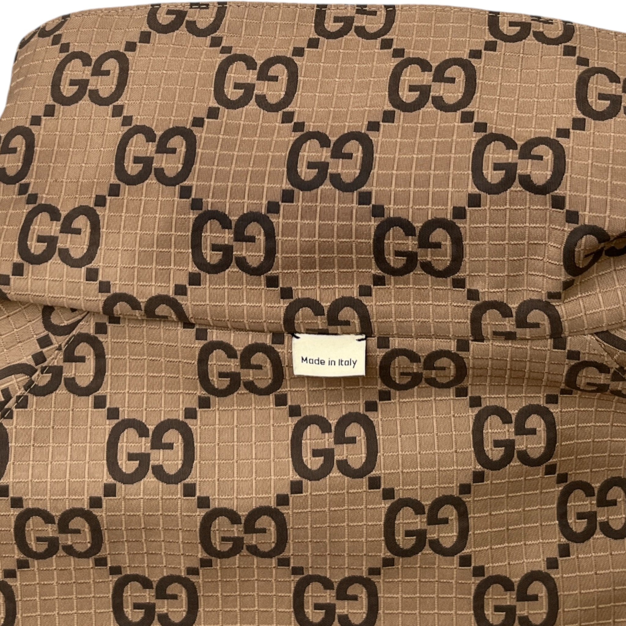 Men's Reversible Gg Supreme Web Jacket Black Size IT 50 / L