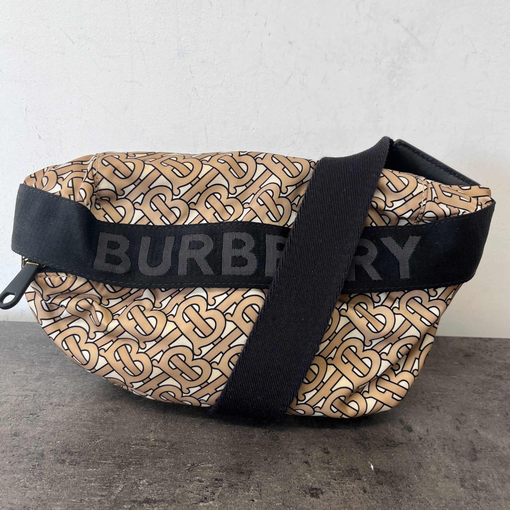 Women's Tb Monogram Sonny Belt Bag Beige