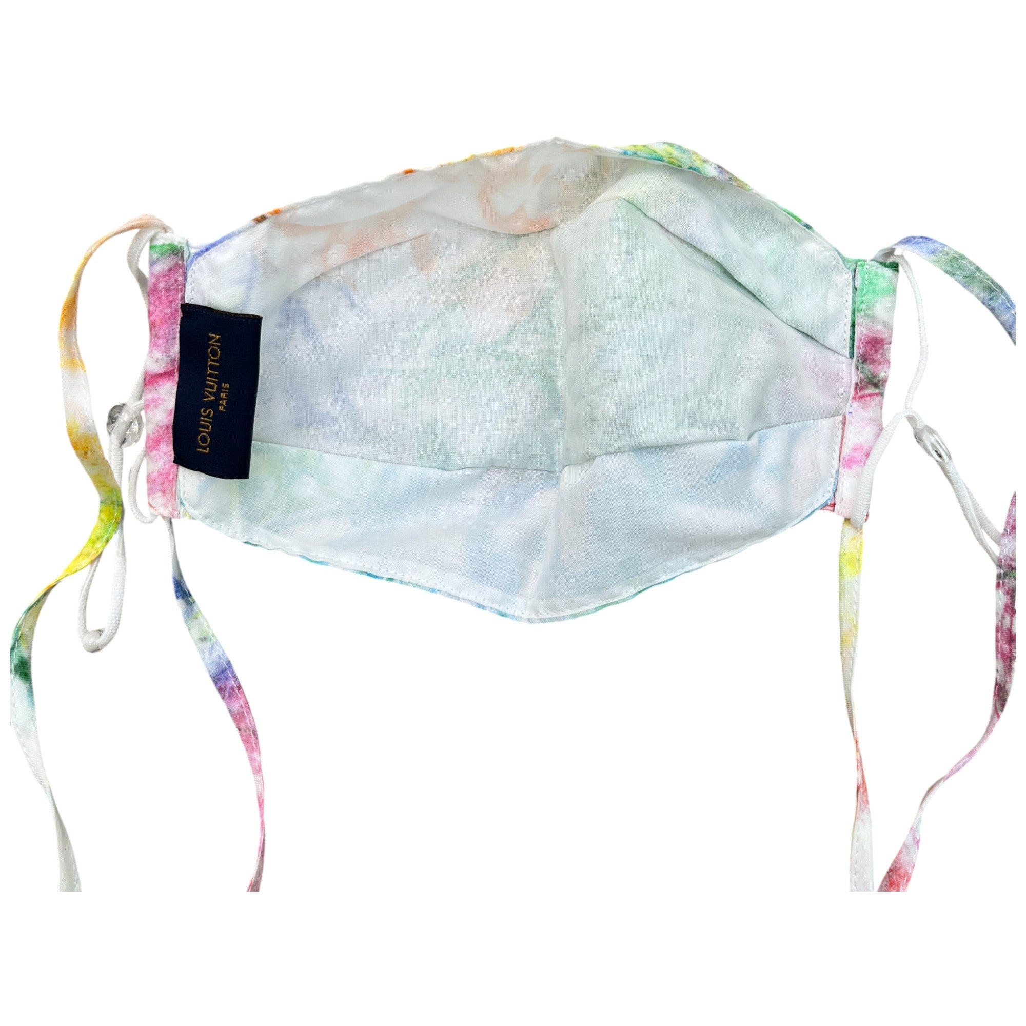Shawl Monogram Watercolour Bandana & Mask Set Shawl Multi-Coloured