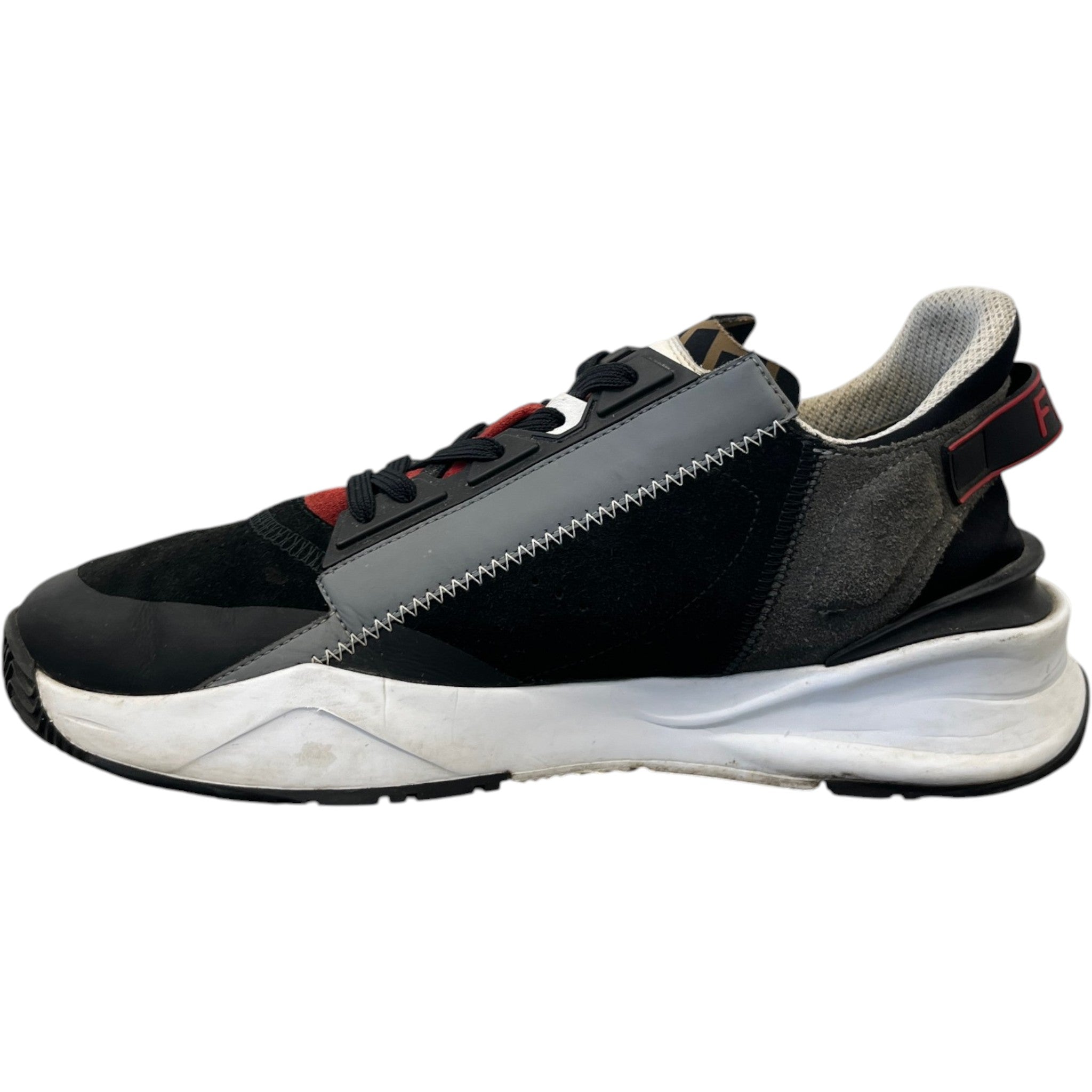 Men's Flow Low Trainers Black Size EU 41 / UK 7