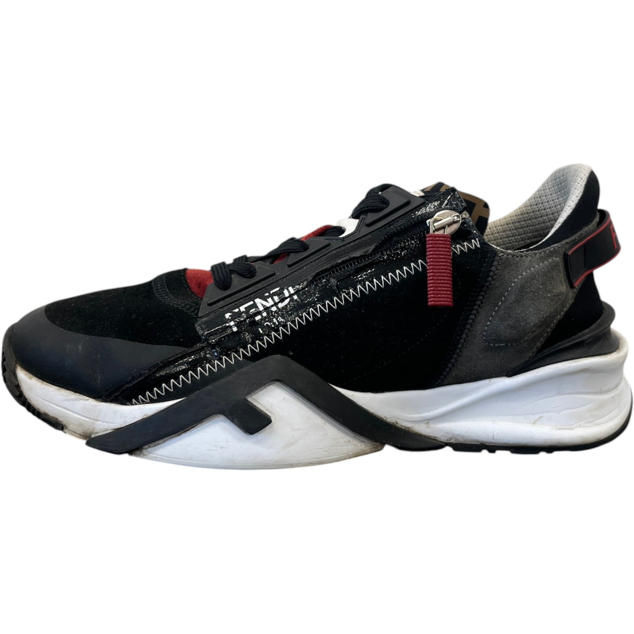 Men's Flow Low Trainers Black Size EU 41 / UK 7