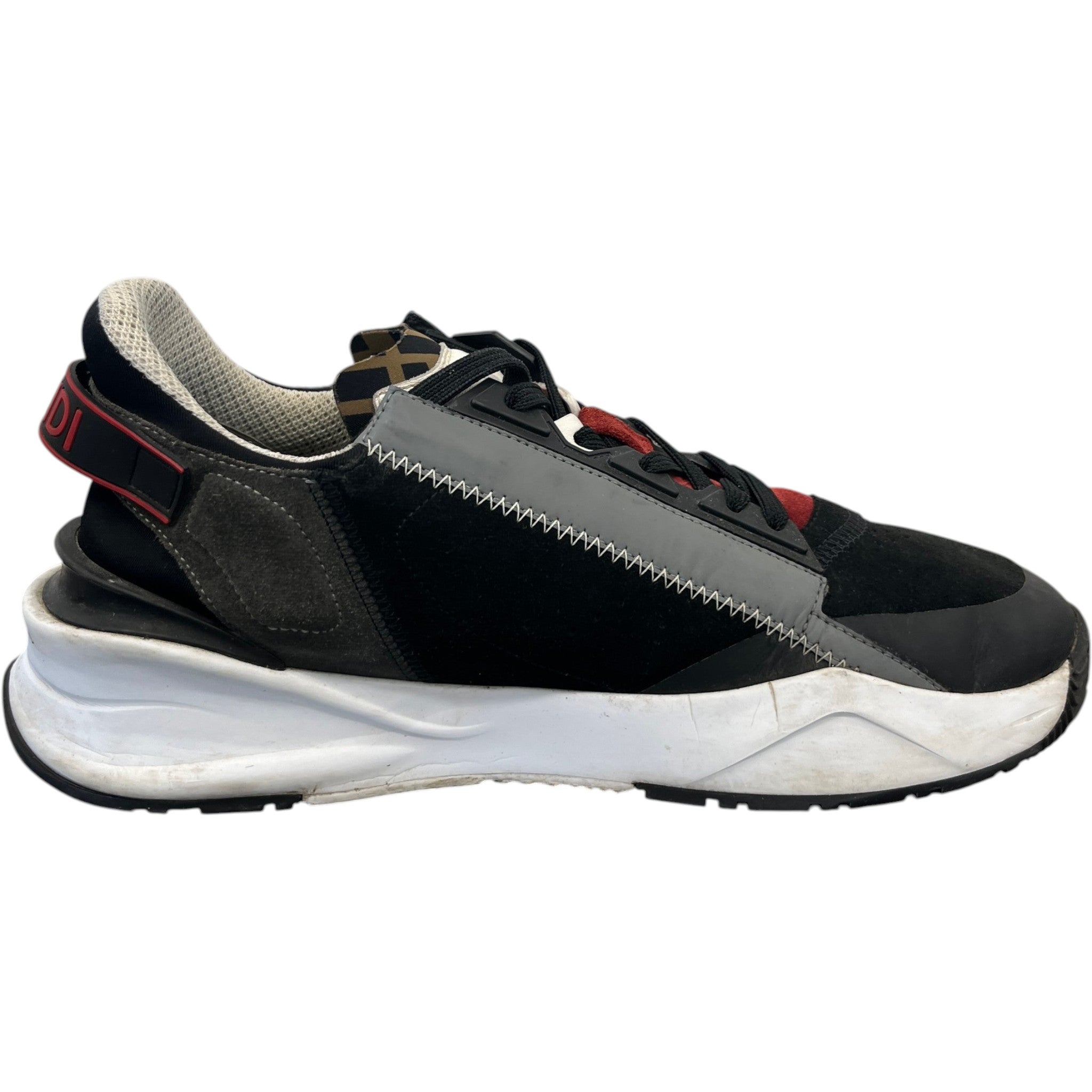 Men's Flow Low Trainers Black Size EU 41 / UK 7