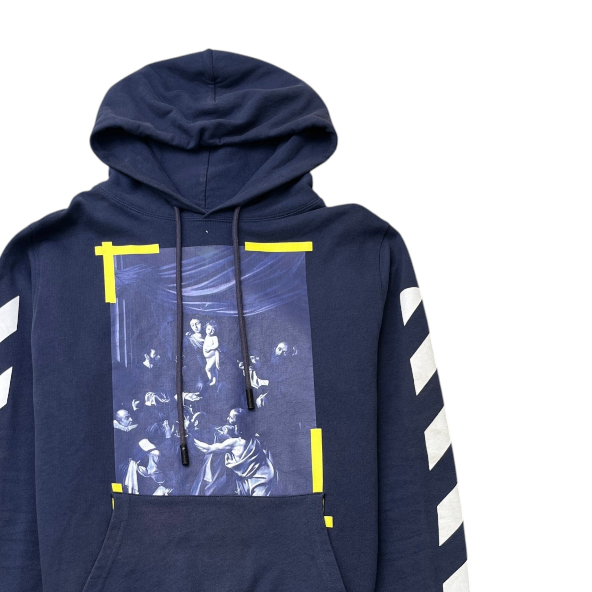 Men's Seeing Things Caravaggio Hoodie Blue Size S