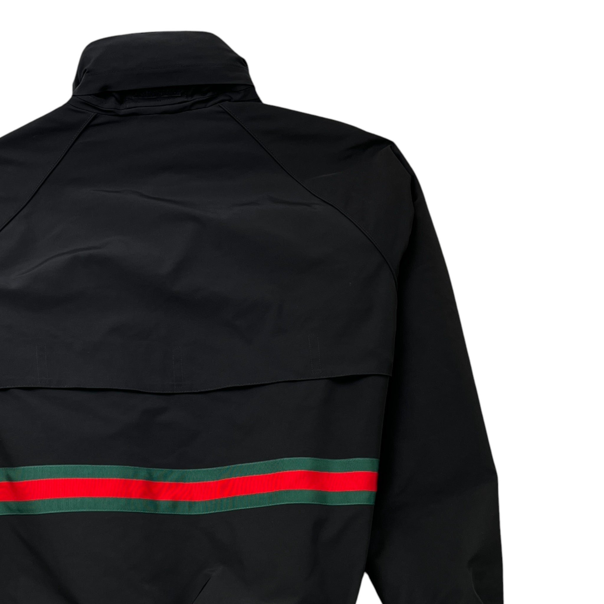 Men's Reversible Gg Supreme Web Jacket Black Size IT 50 / L