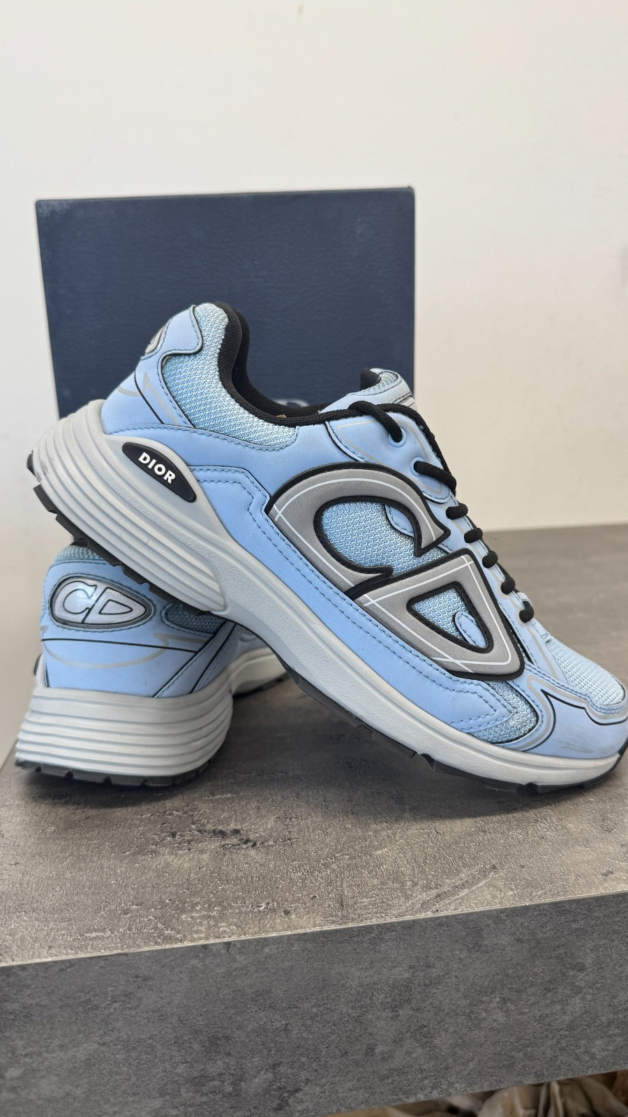 Men's B30 Low Trainers Blue Size EU 41 / UK 7