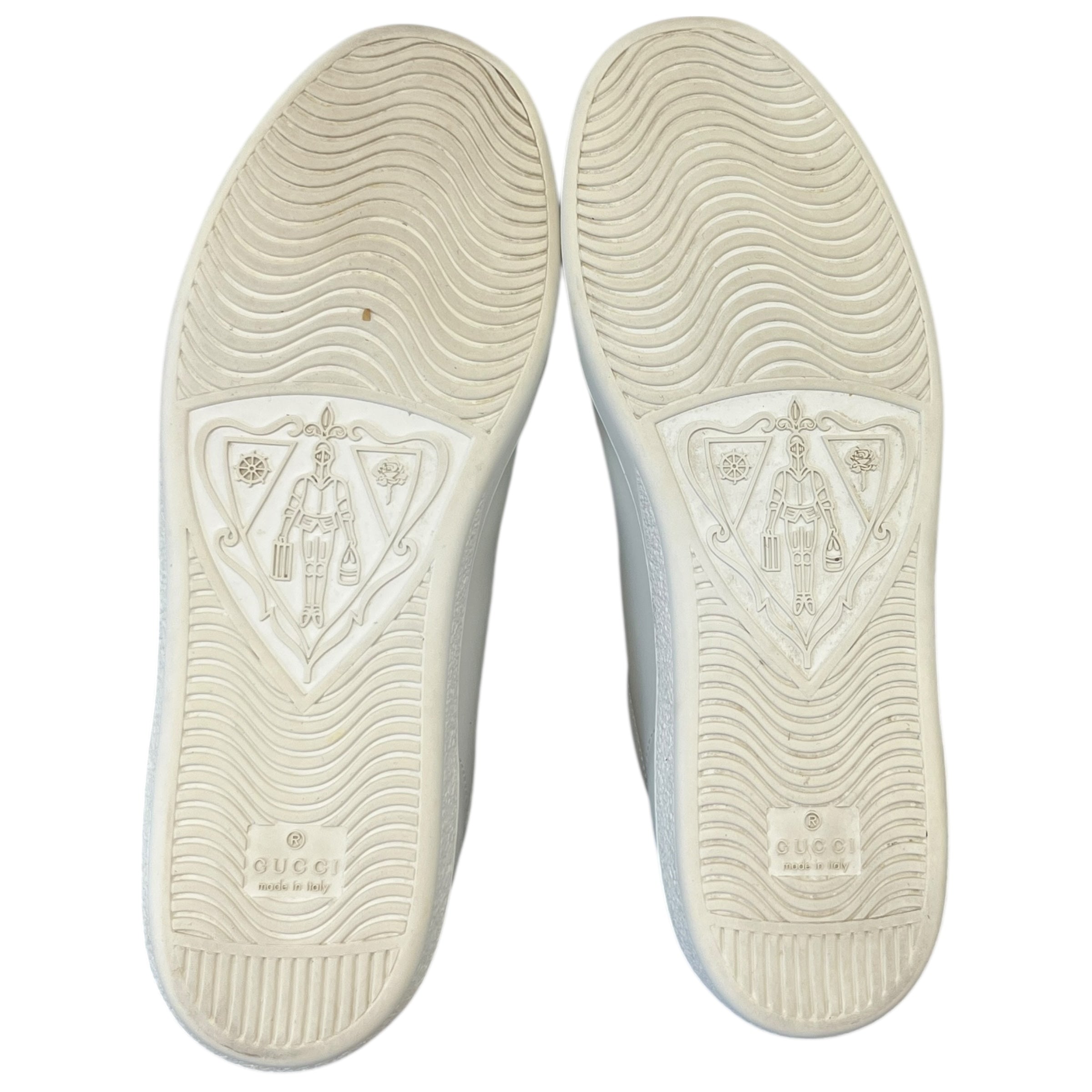 Men's Interlocking G Ace Low Trainers White Size EU 40 / UK 6