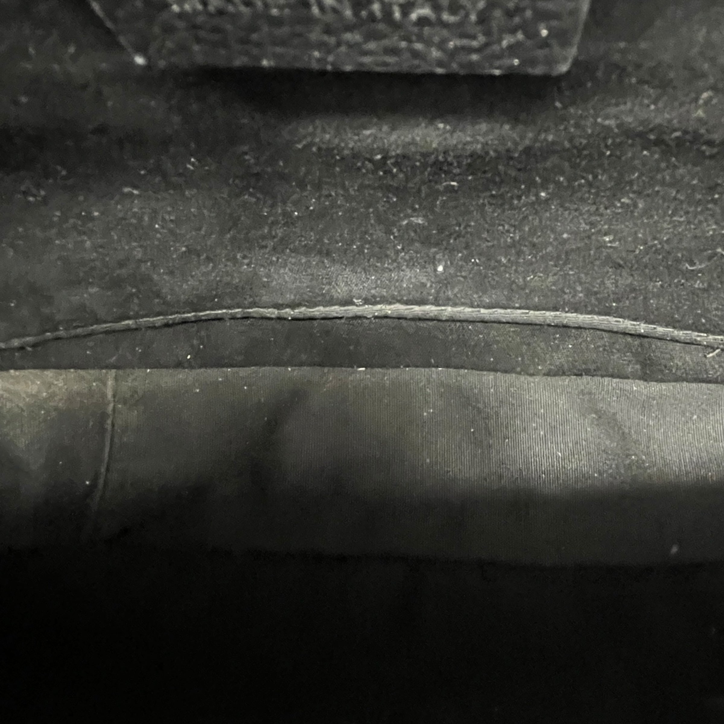 Men's Small Saddle Messenger Bag Black