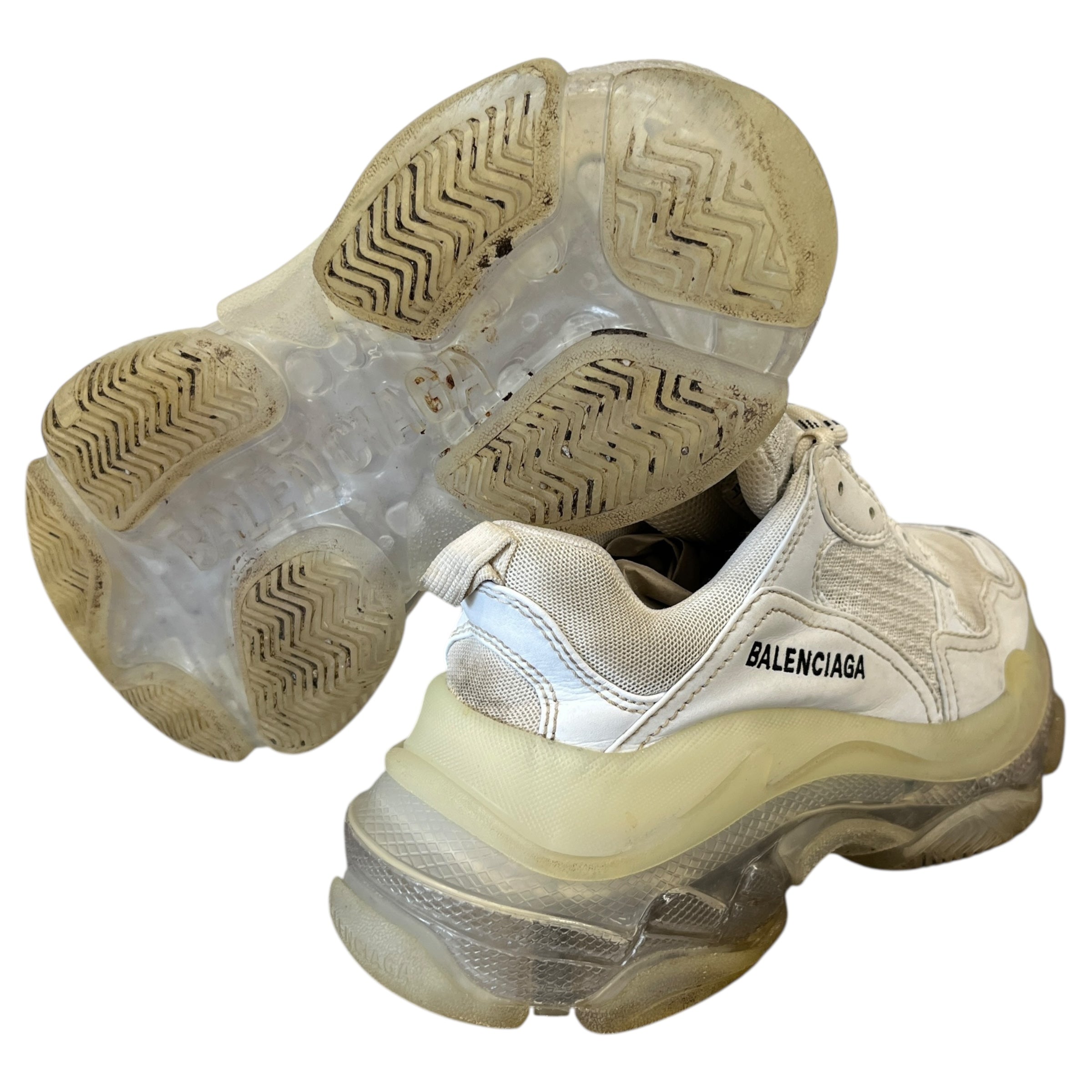 Women's Triple S Low Trainers White Size EU 38 / UK 5