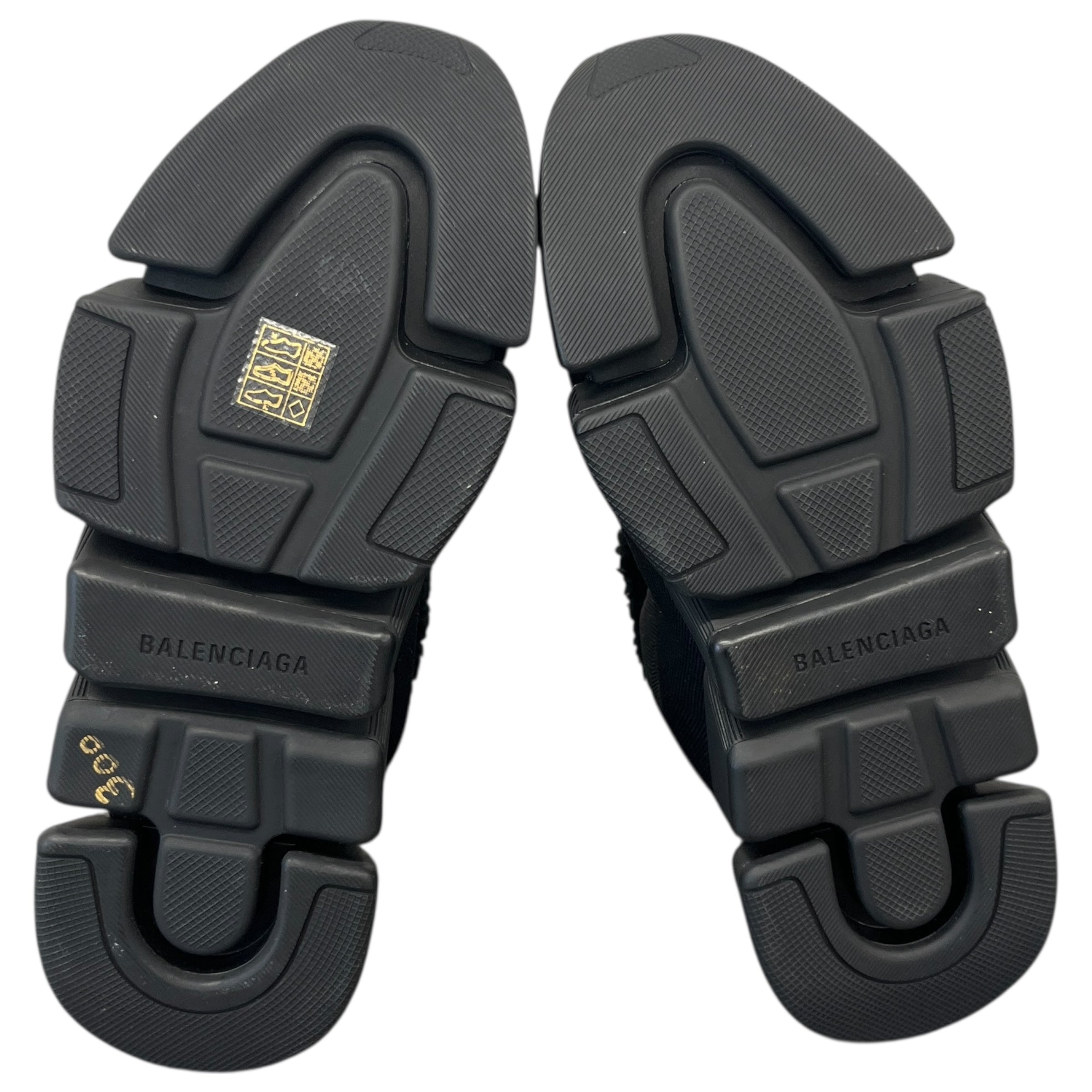 Men's Speed 2.0 Faux Fur High Trainers Black Size EU 42 / UK 8