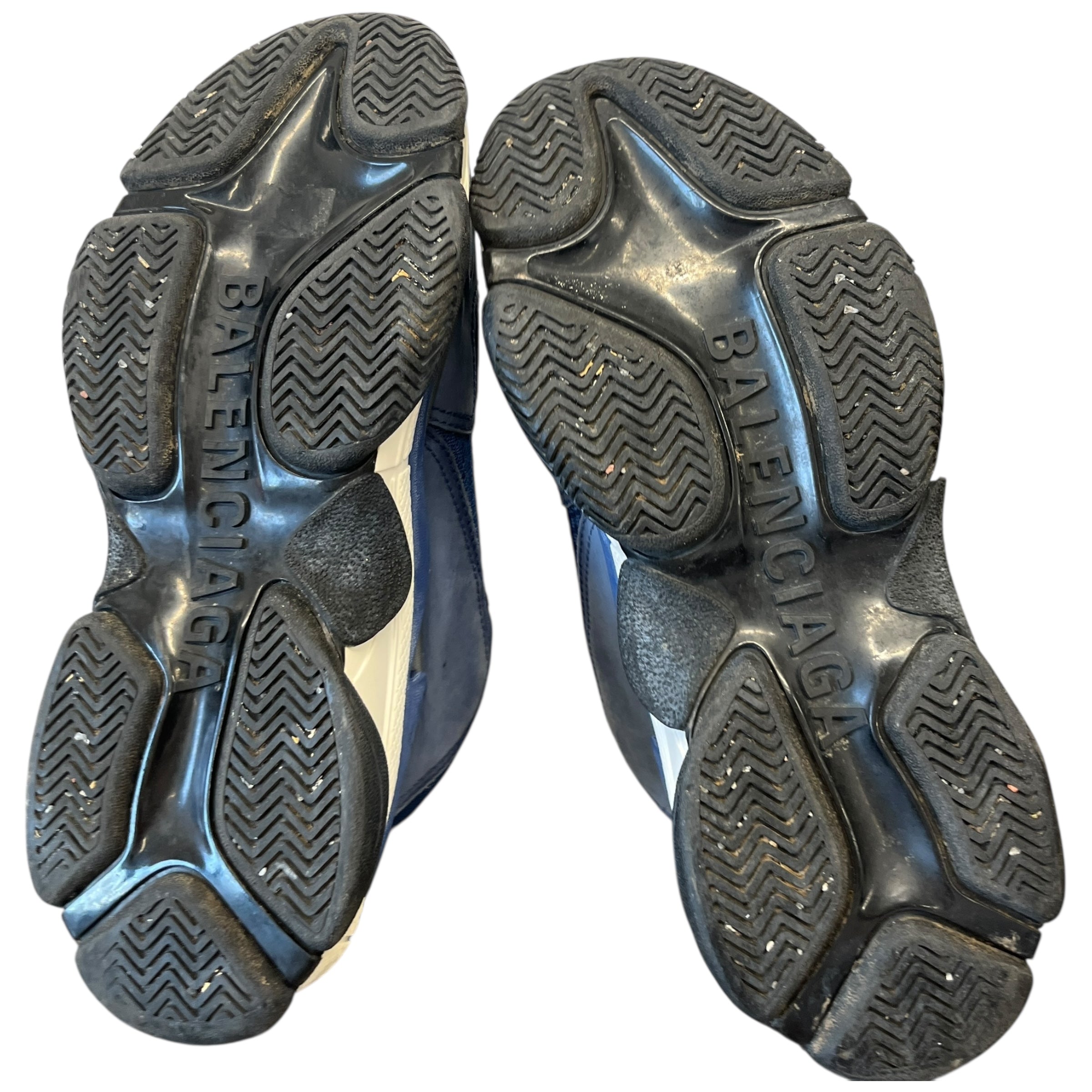 Men's Triple S Low Trainers Blue Size EU 42 / UK 8