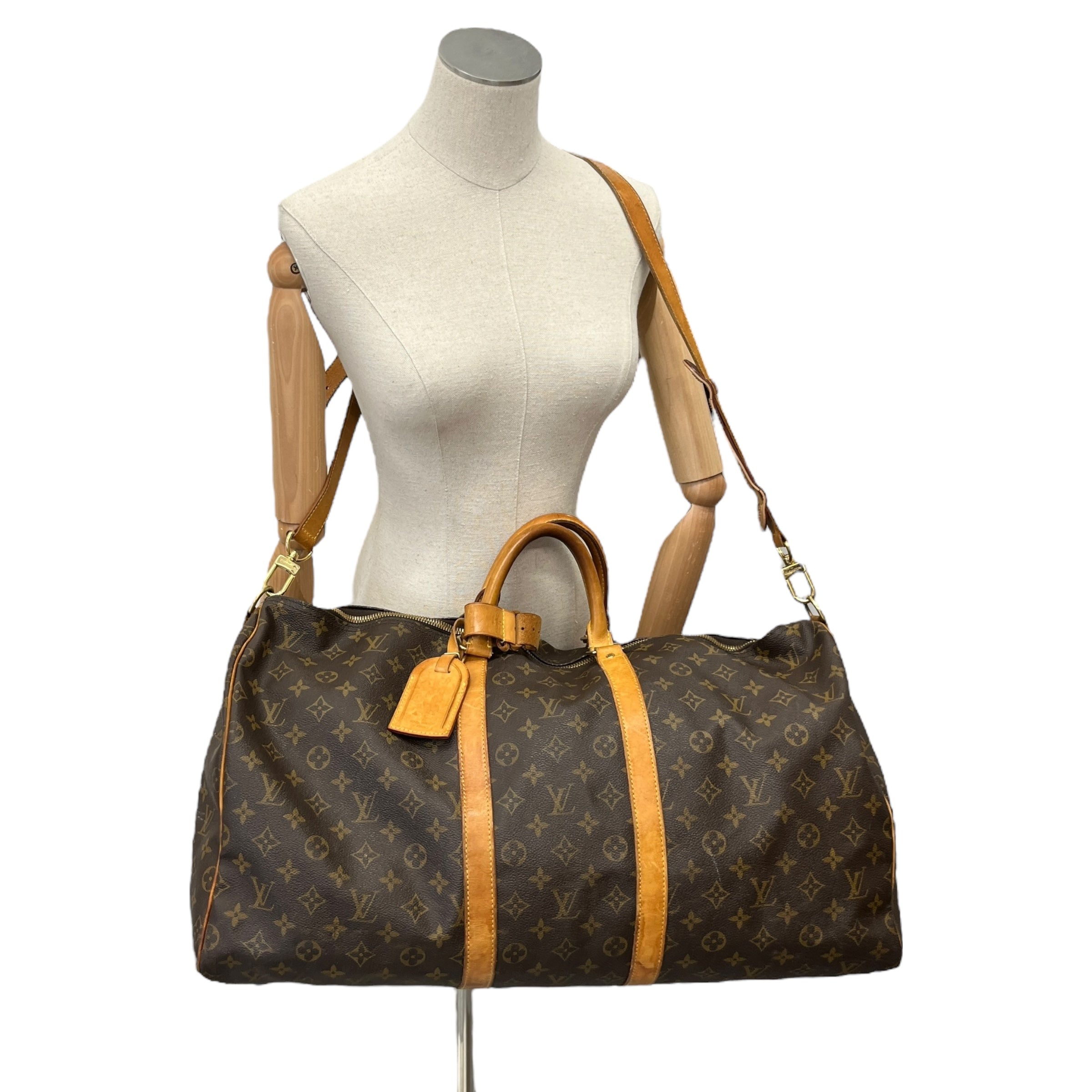 Keepall Bandoulière 55 Bag Beige