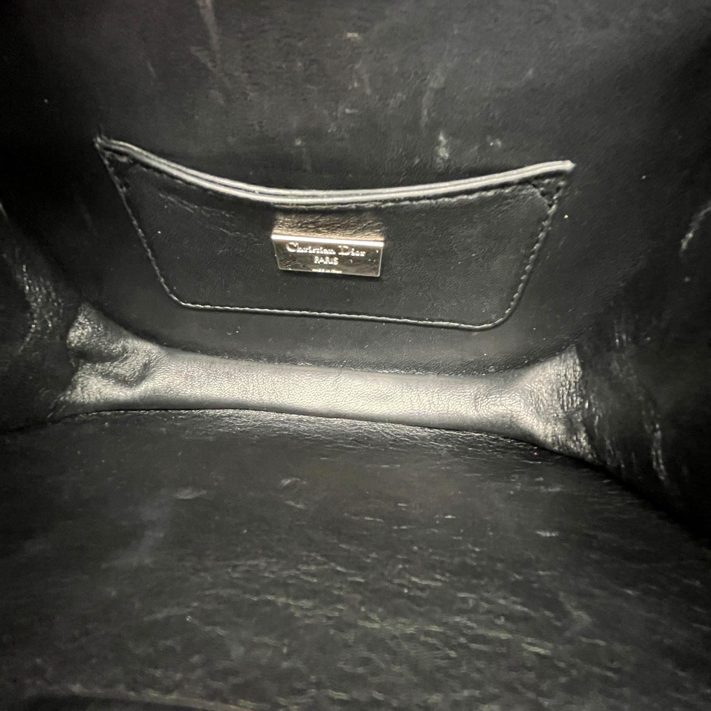 Women's Cannage Quilt Clutch Silver