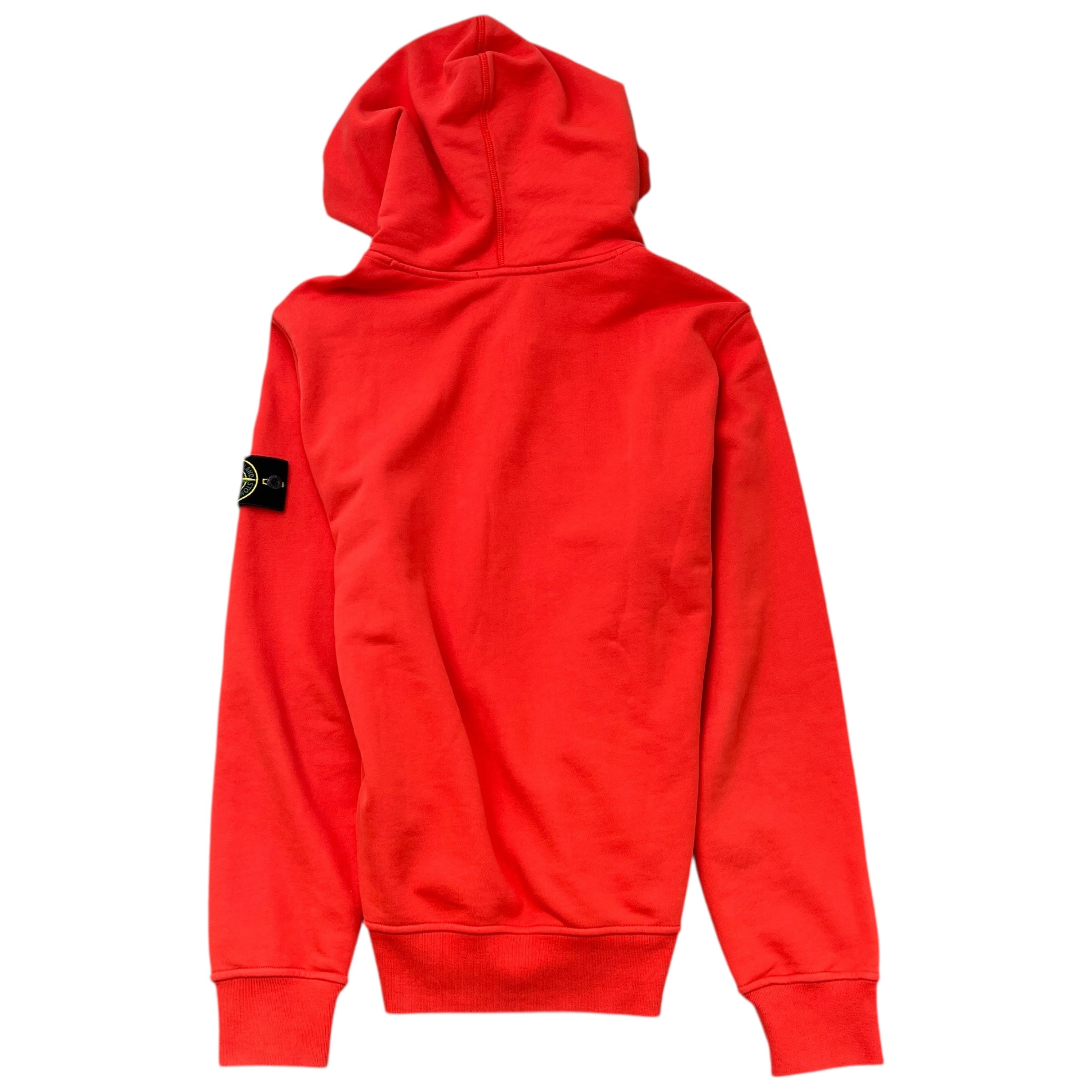 Men's Applique Logo Hoodie Red Size M