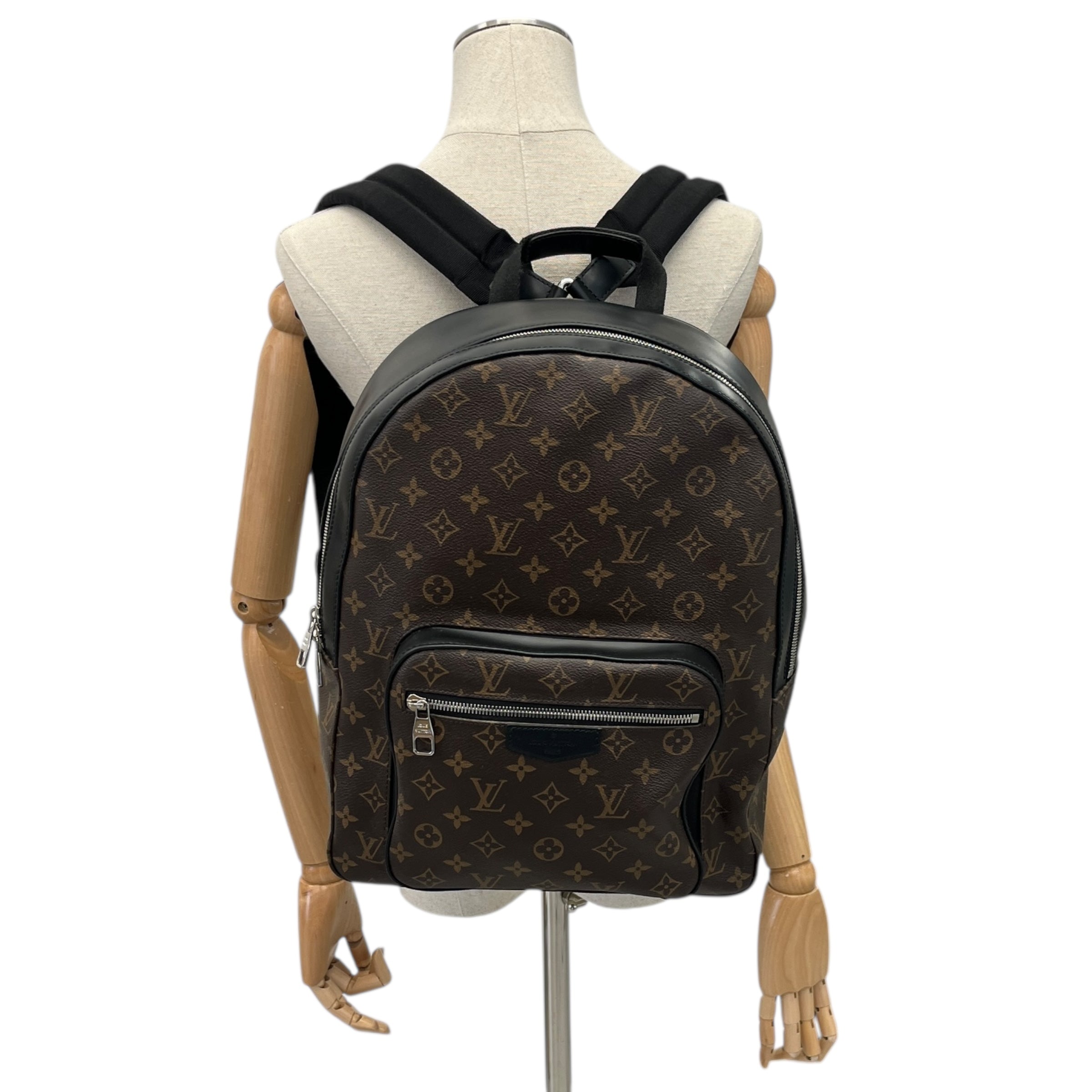 Men's Monogram Macasar Josh Backpack Brown