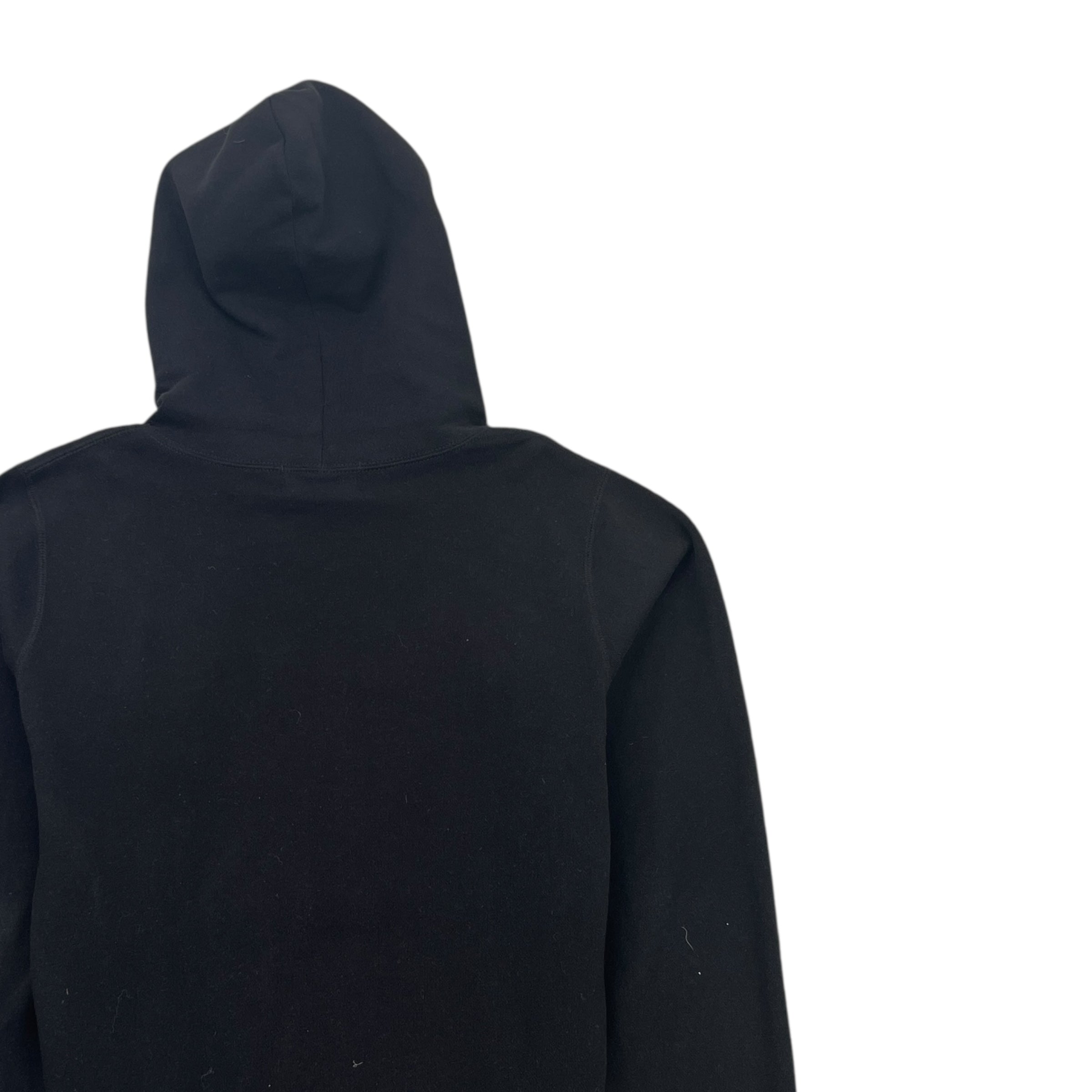 Men's Tie Dye Pullover Hoodie Black Size M