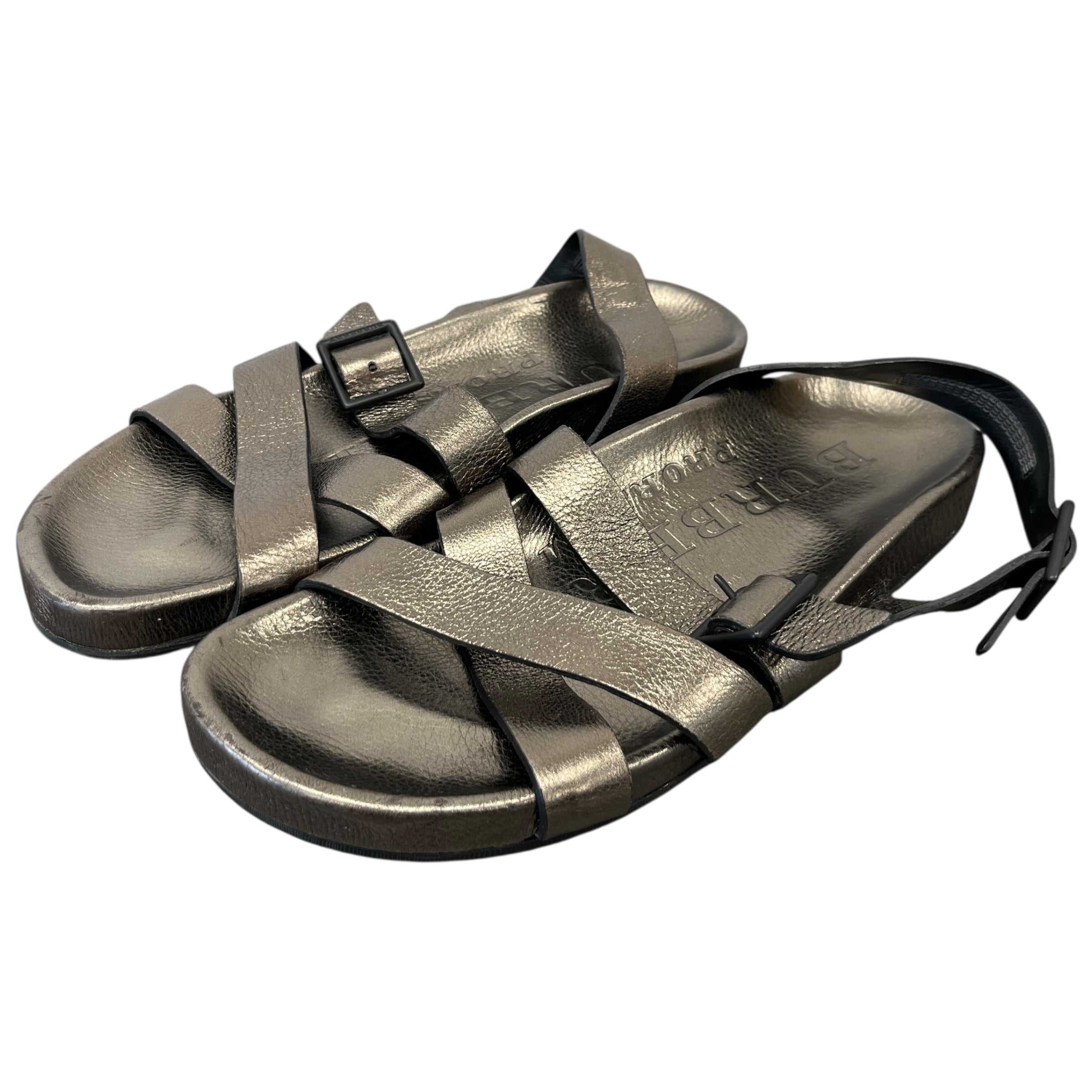 Men's Gladiator Sandals Gold Size EU 41 / UK 7