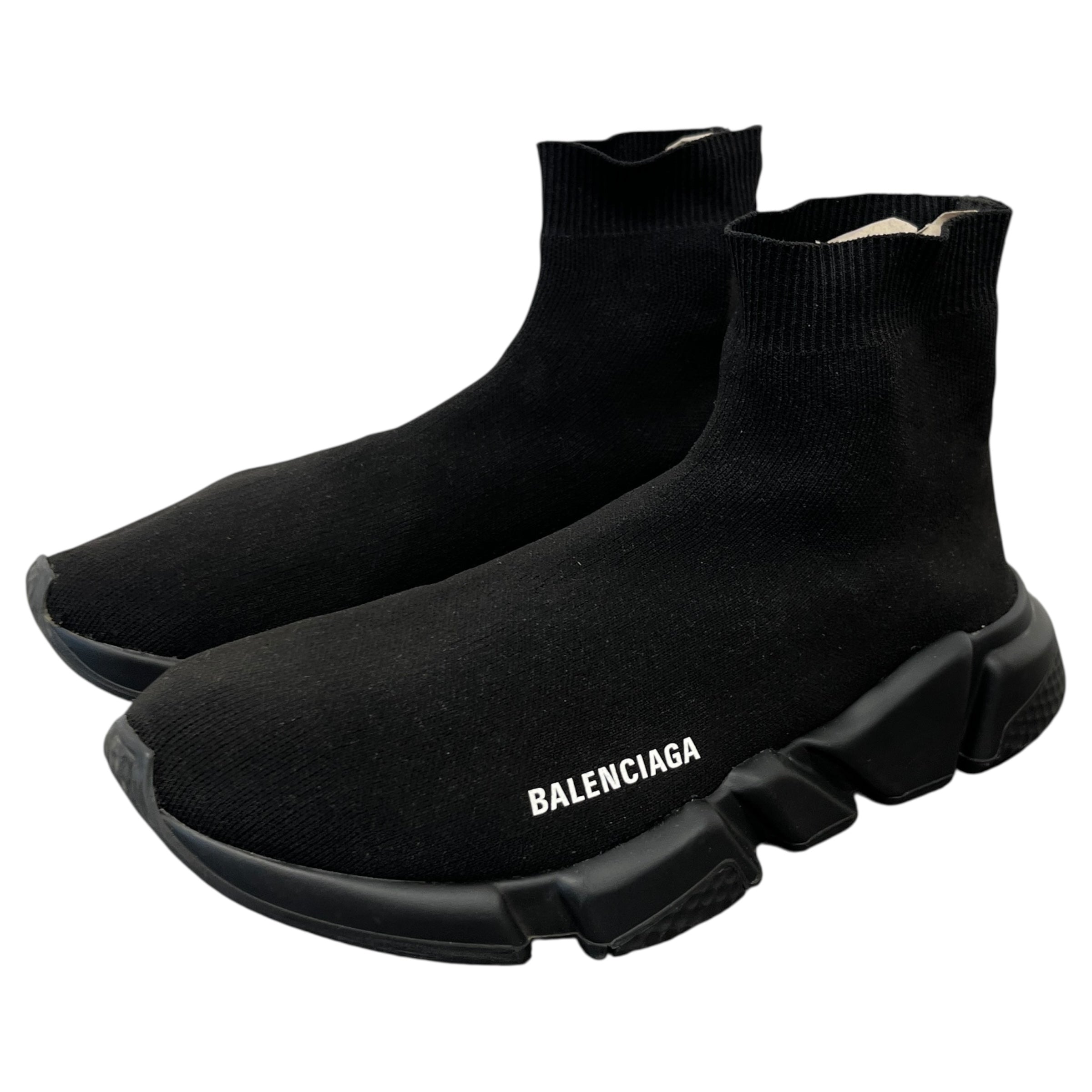 Men's Speed Sock High Trainers Black Size EU 42 / UK 8