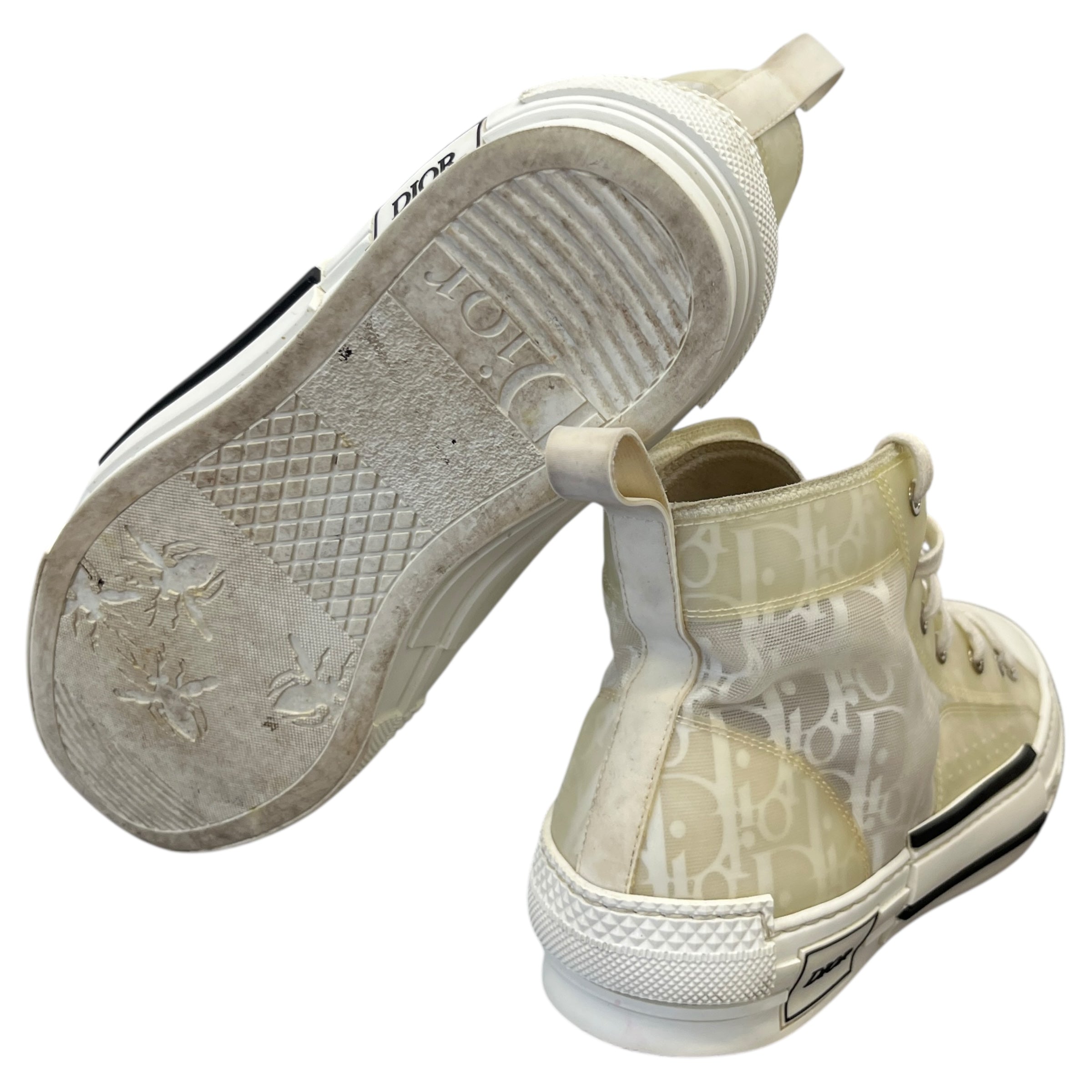 Women's B23 Oblique High Trainers White Size EU 40 / UK 7