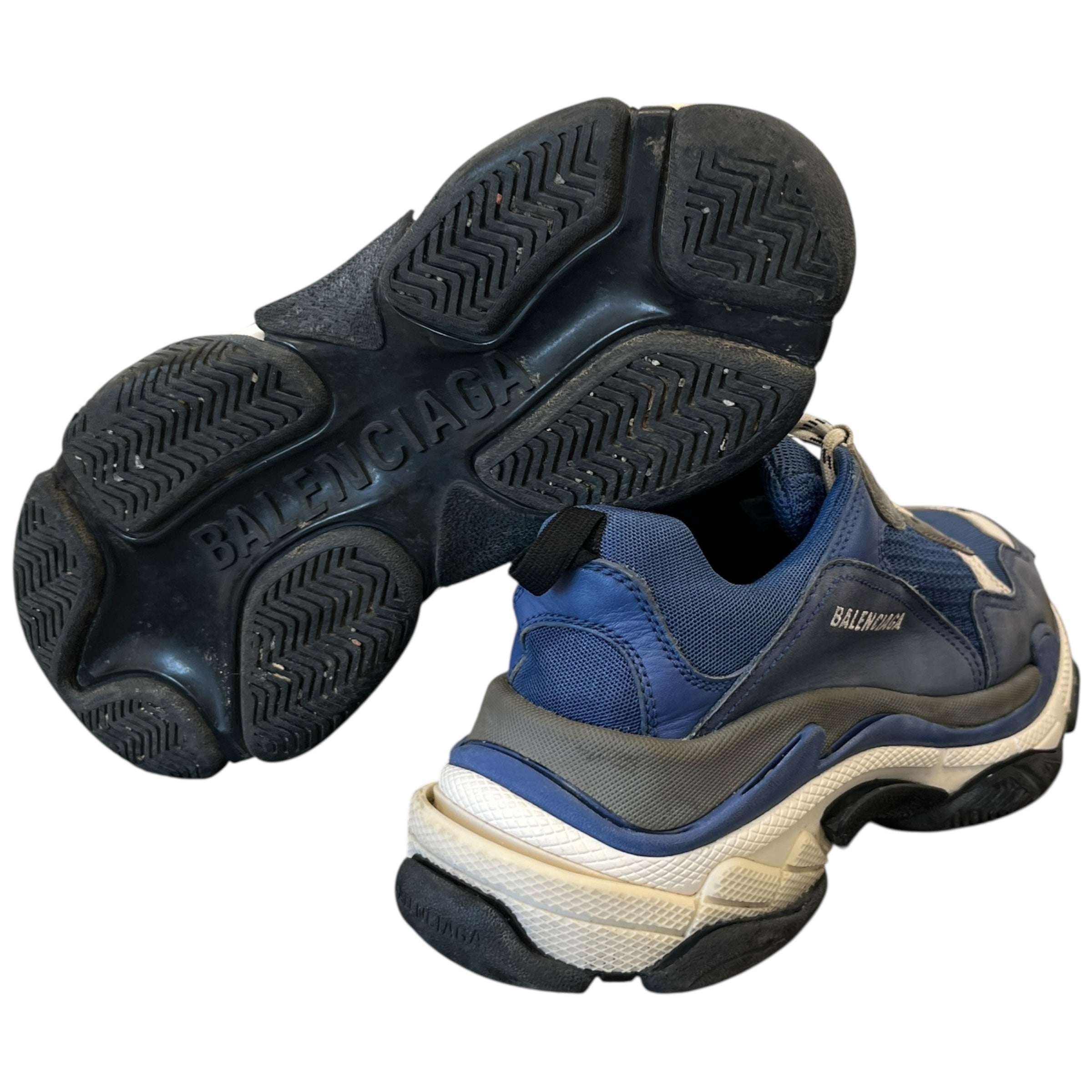 Men's Triple S Low Trainers Blue Size EU 42 / UK 8