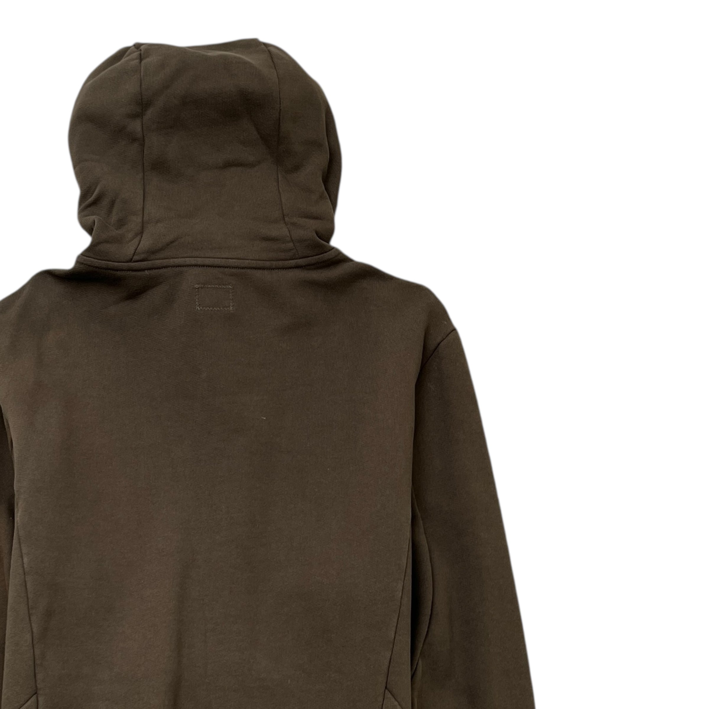 Men's Raised Fleece Track Jacket Khaki Size L