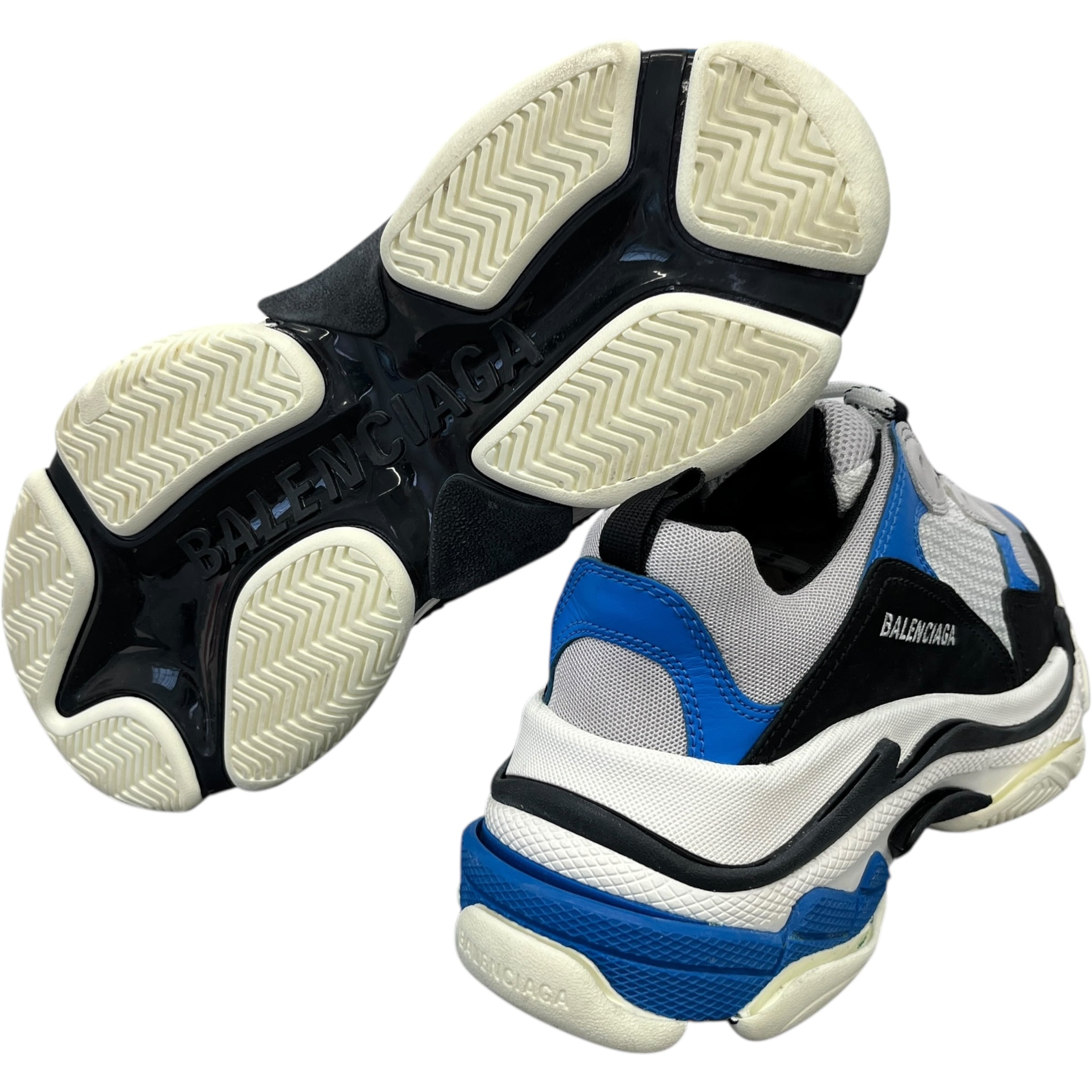 Men's Triple S Low Trainers Blue Size EU 41 / UK 7