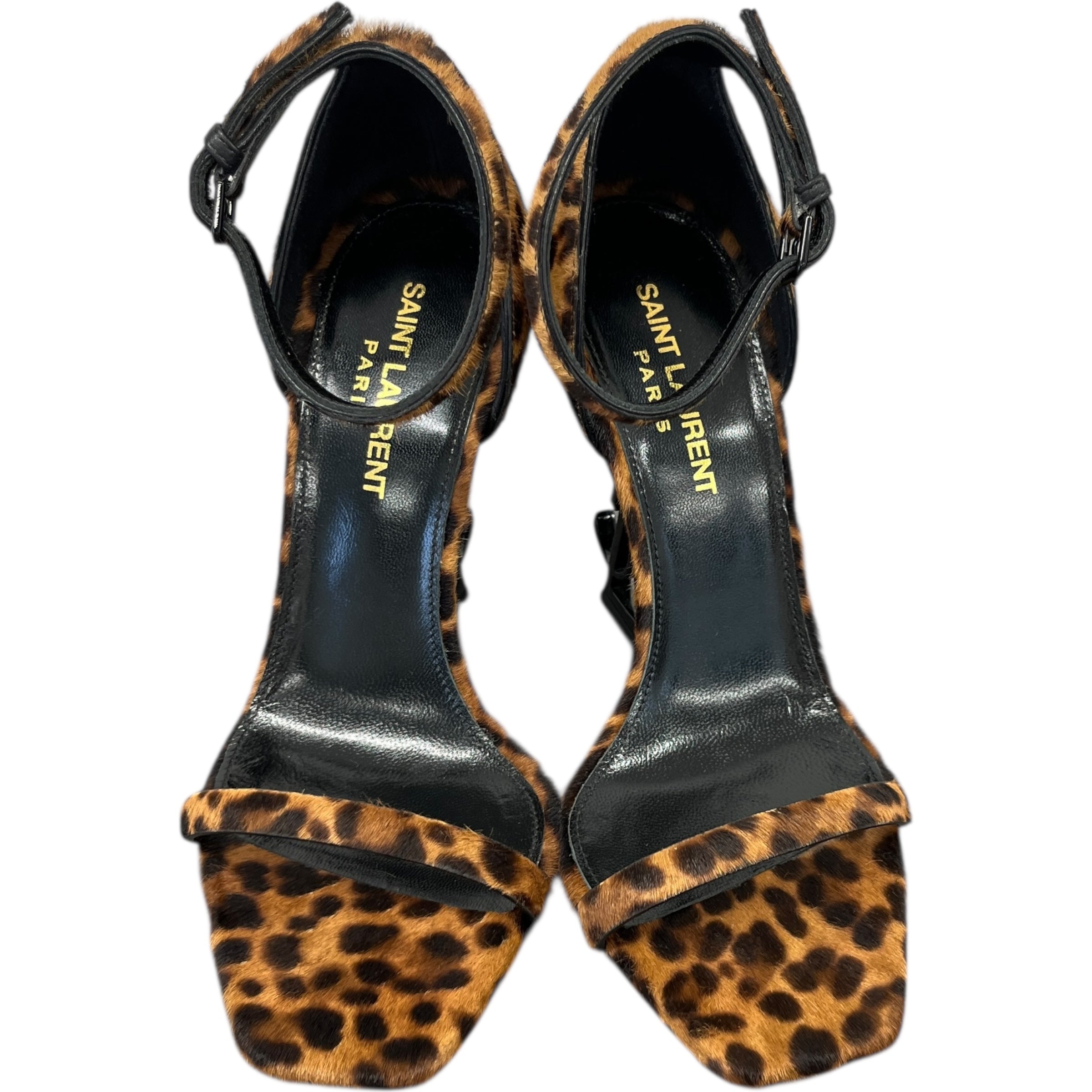 Women's Opyum Leopard-Print Heels Brown Size EU 36 / UK 3