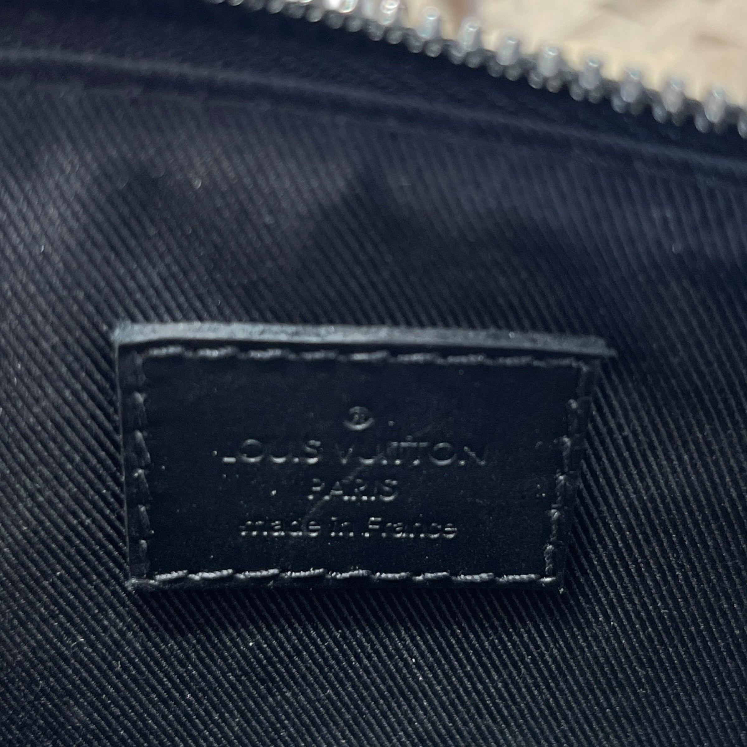 Women's Monogram Lv Rubber Xs Keepall Handbag Black