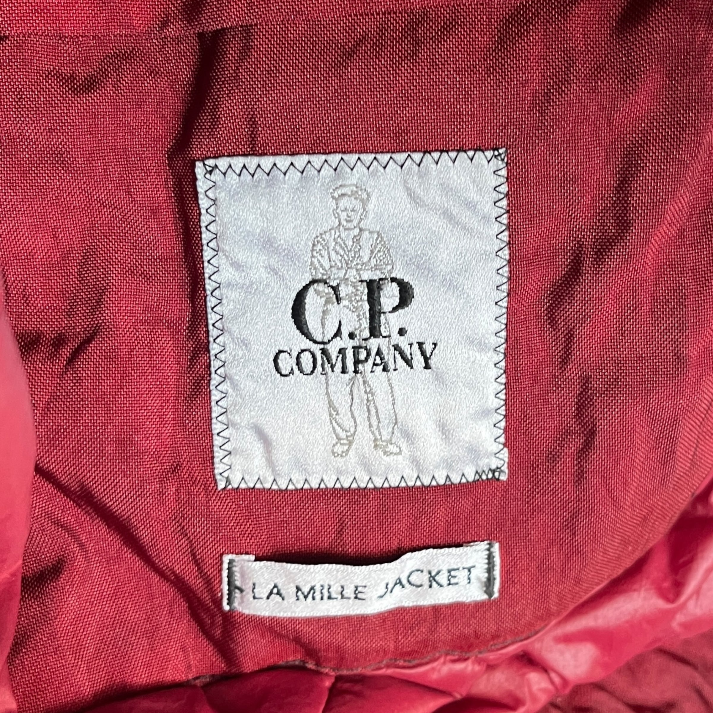 Men's La Mille Lens Jacket Red Size IT 50 / L