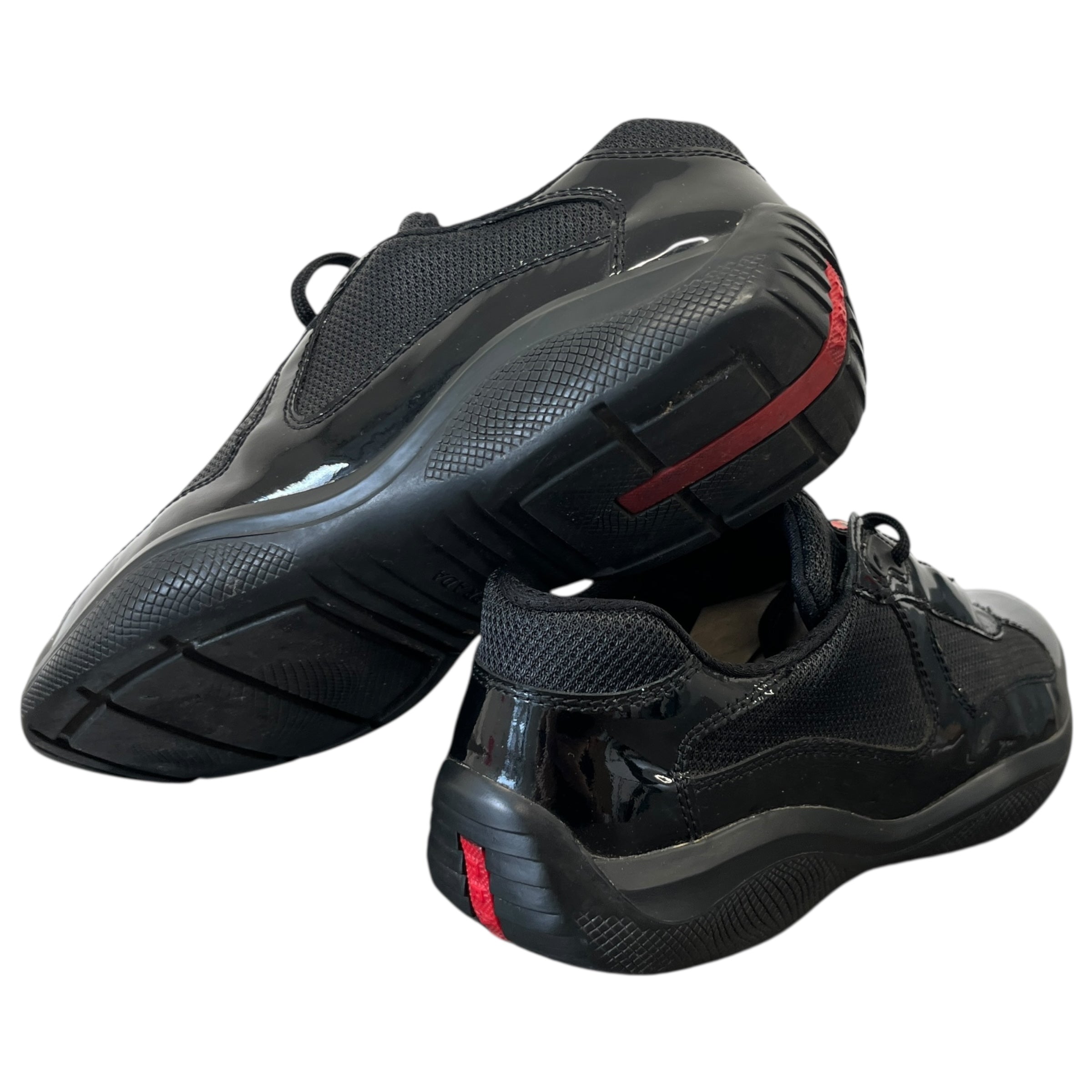 Men's America'S Cup Low Trainers Black Size EU 39.5 / UK 5.5