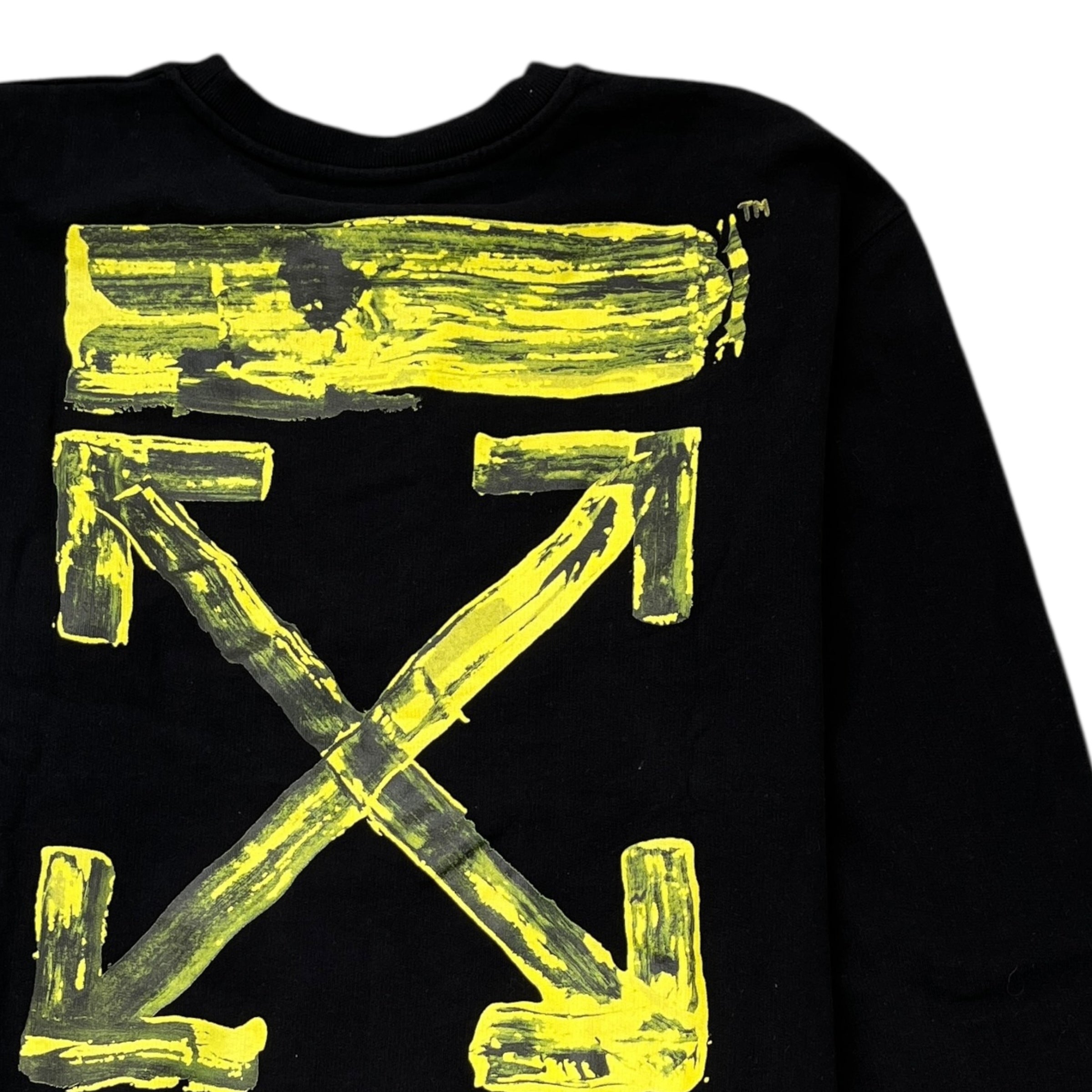 Men's Arrow Logo Sweatshirt Black Size XXL