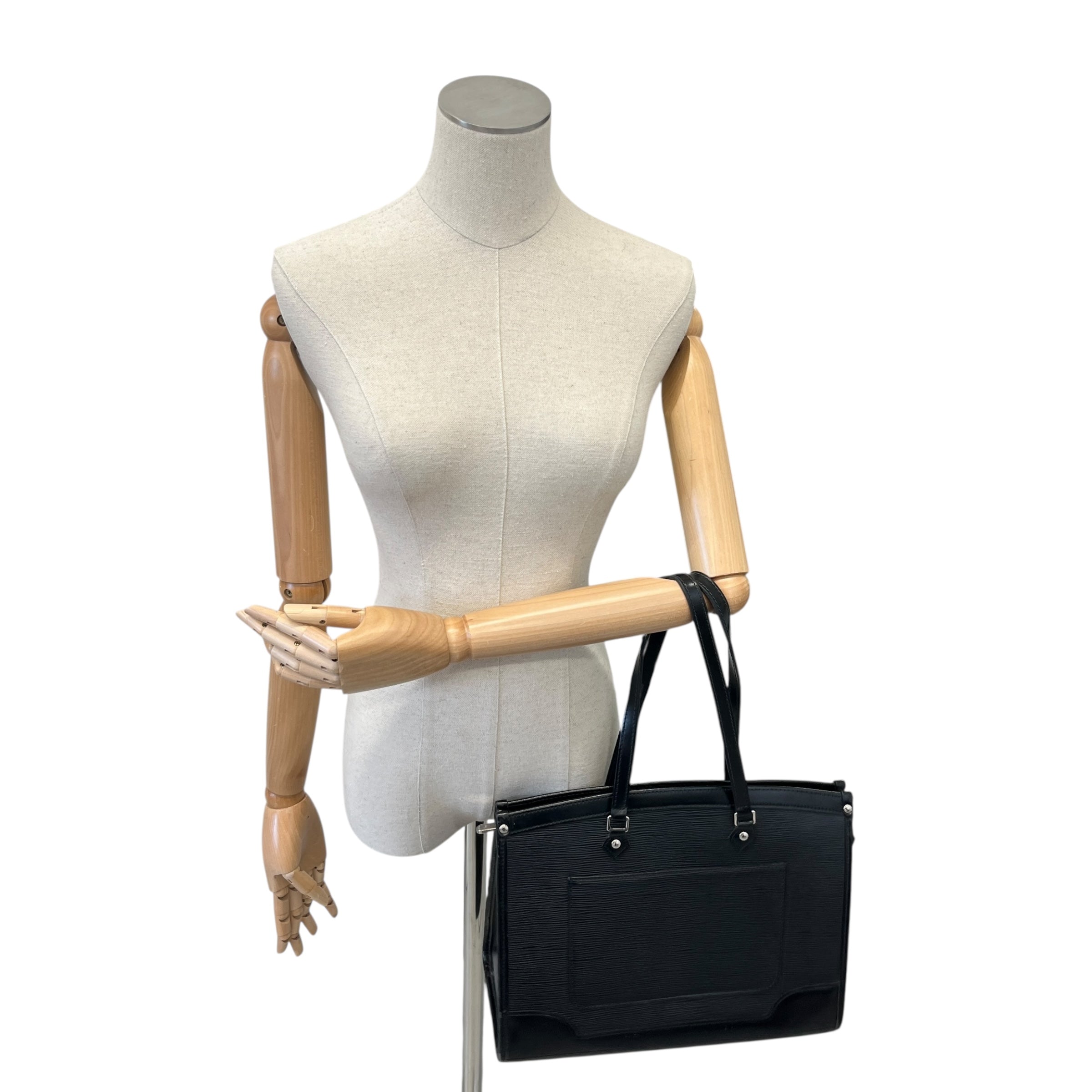 Women's Epi Madeleine Gm Handbag Black