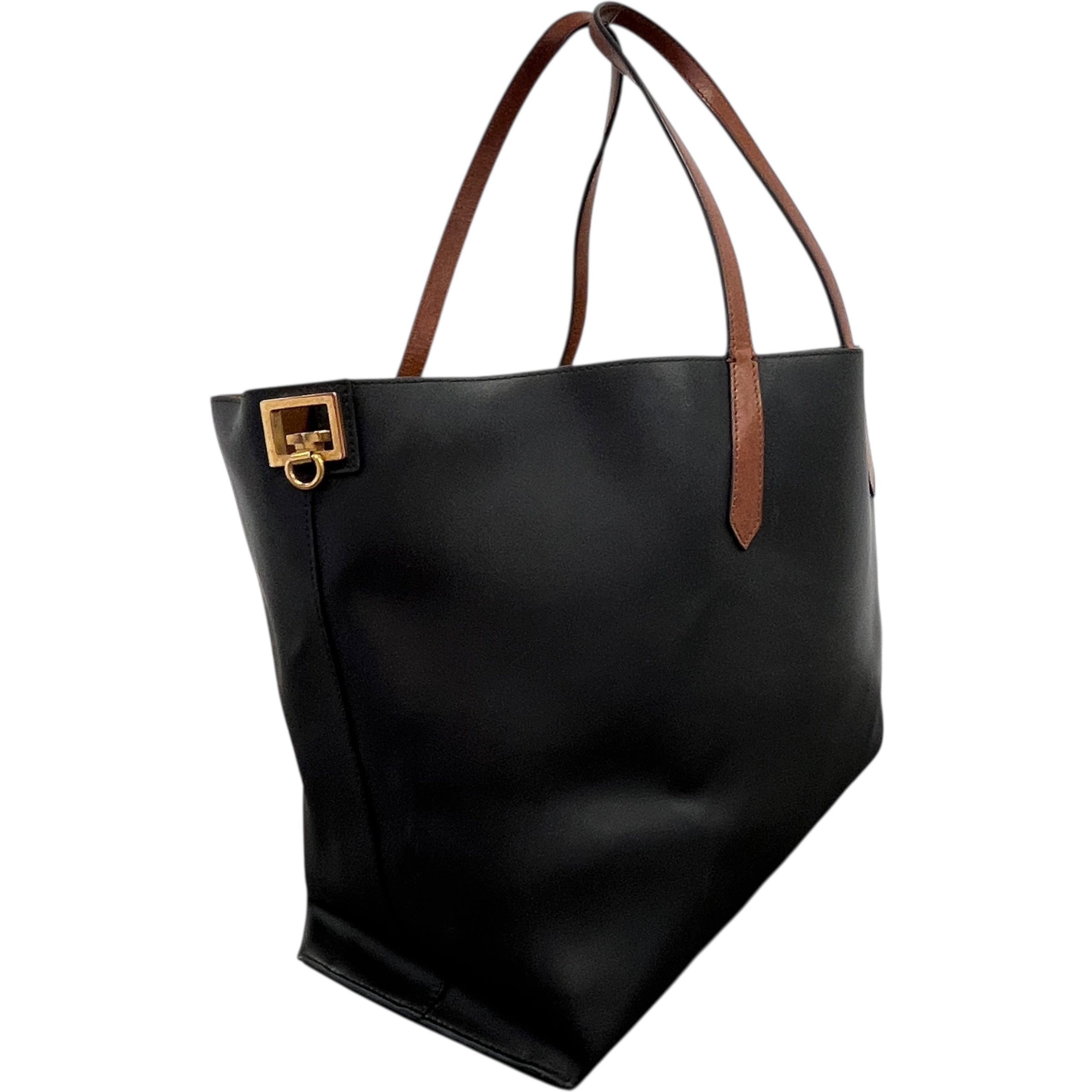 Women's Shopper Tote Bag Black