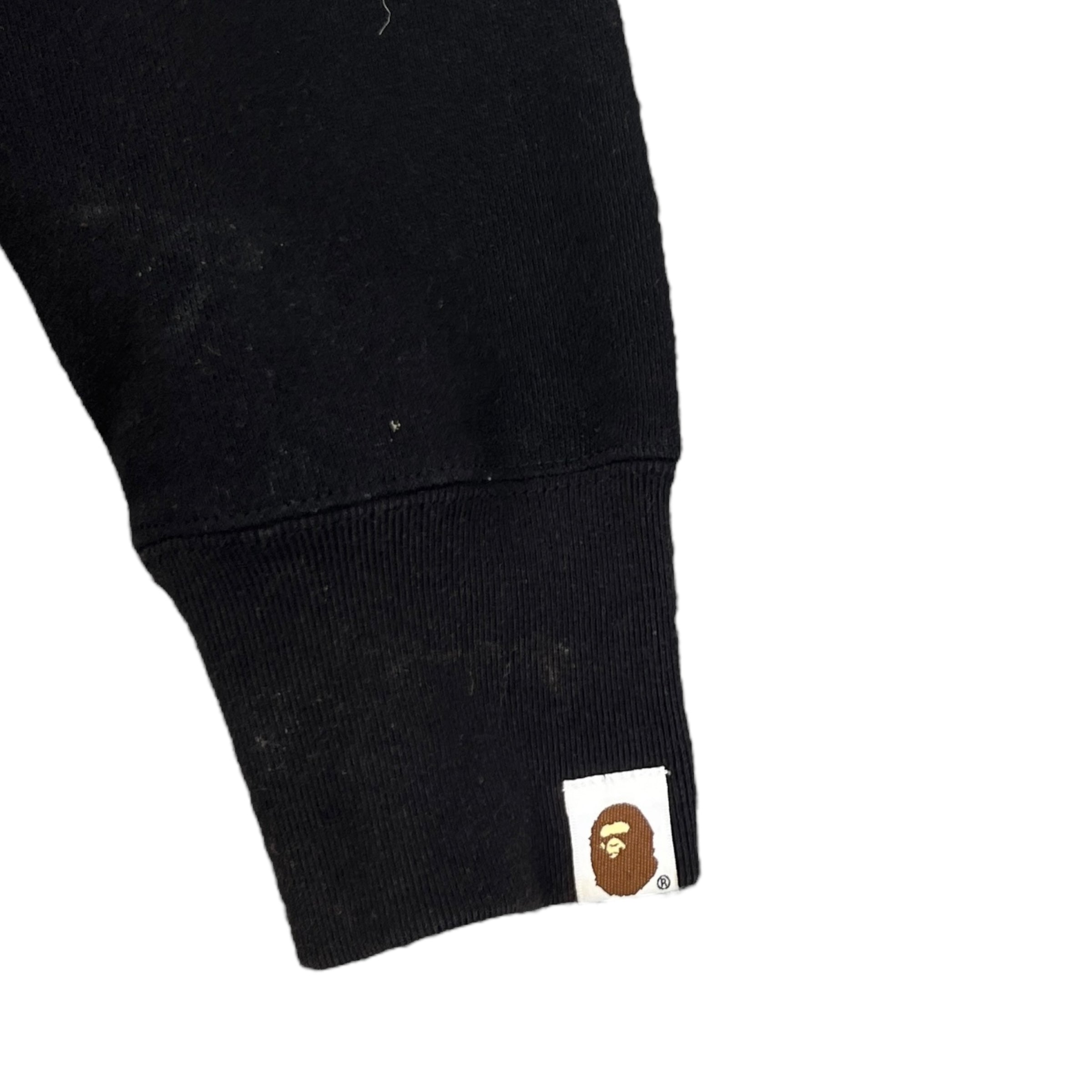 Men's Tie Dye Pullover Hoodie Black Size M