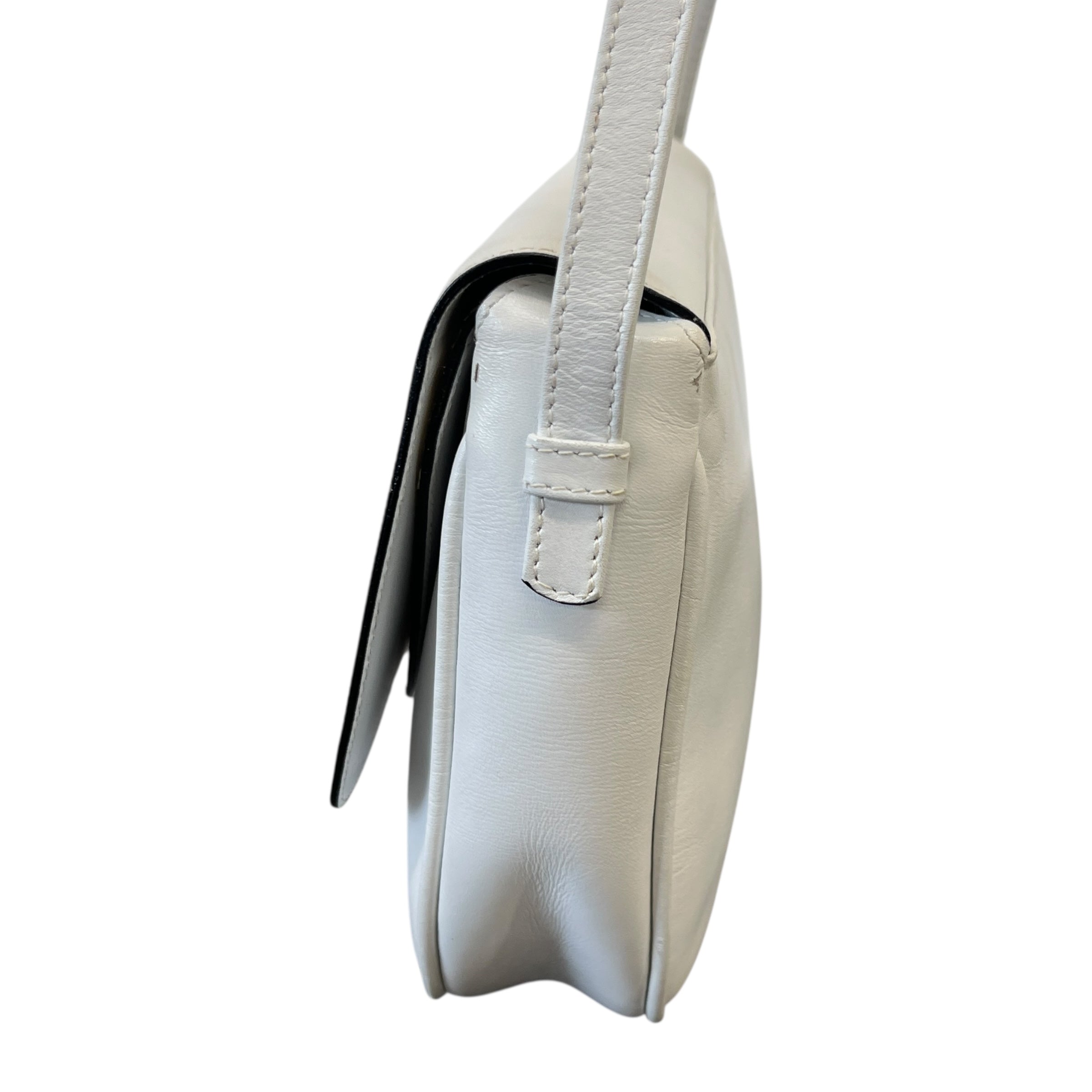 Women's Snake Skin Detail Bag White