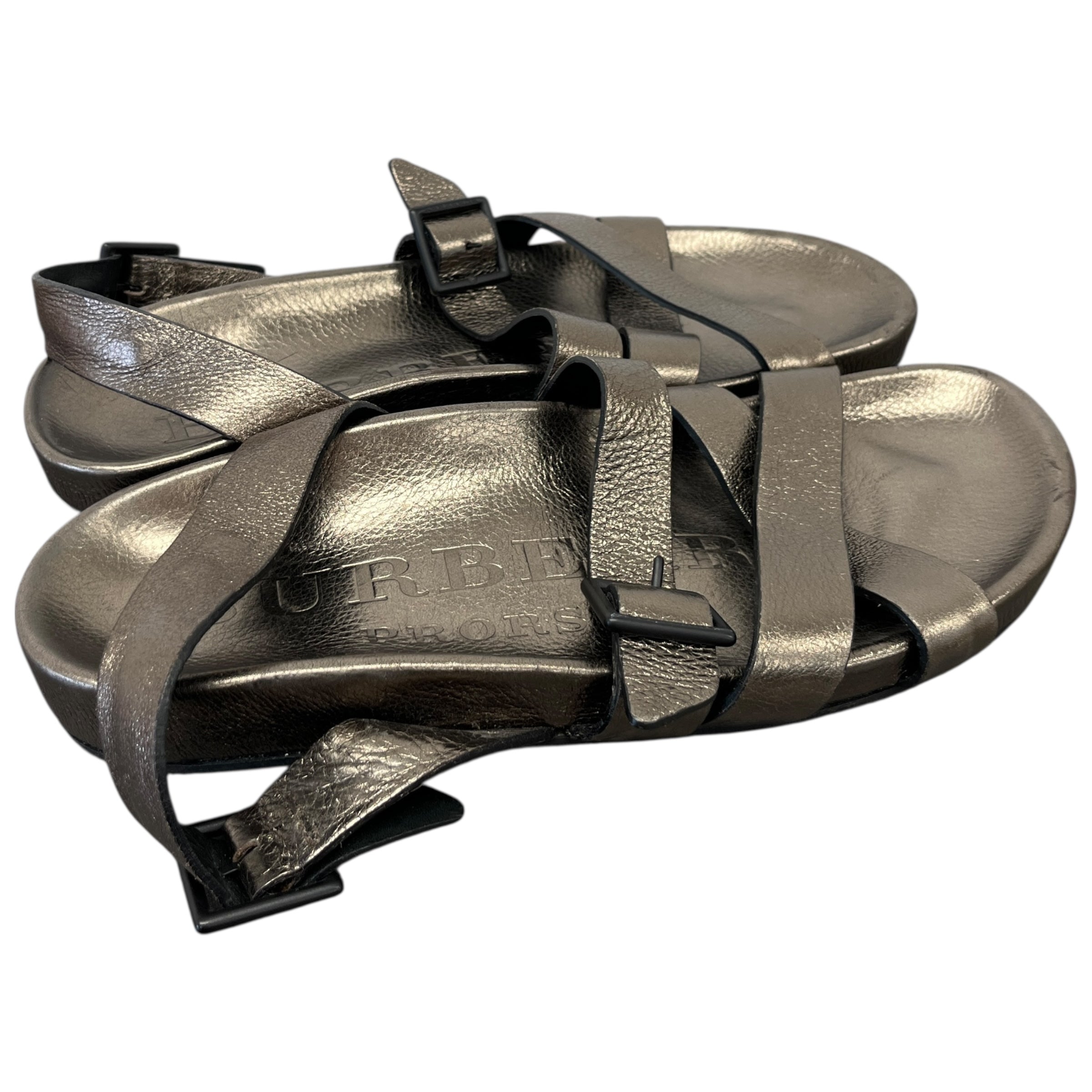 Men's Gladiator Sandals Gold Size EU 41 / UK 7