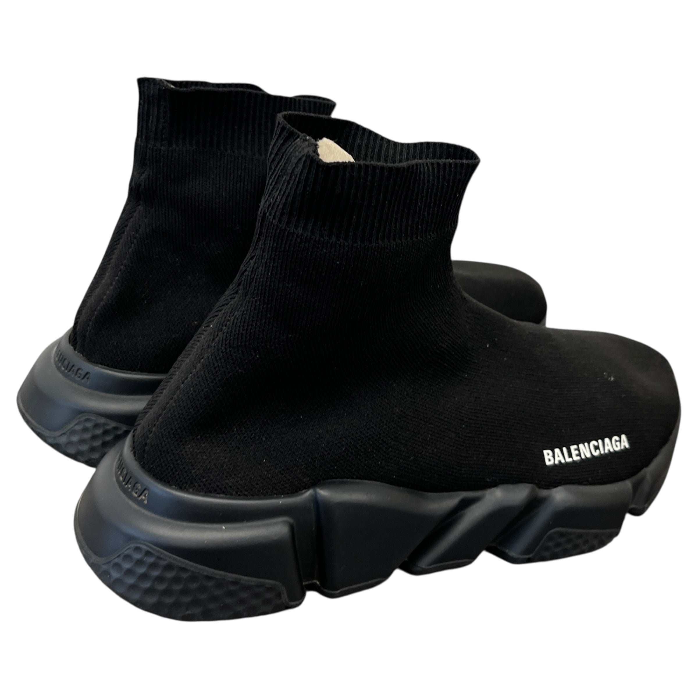 Men's Speed Sock High Trainers Black Size EU 42 / UK 8