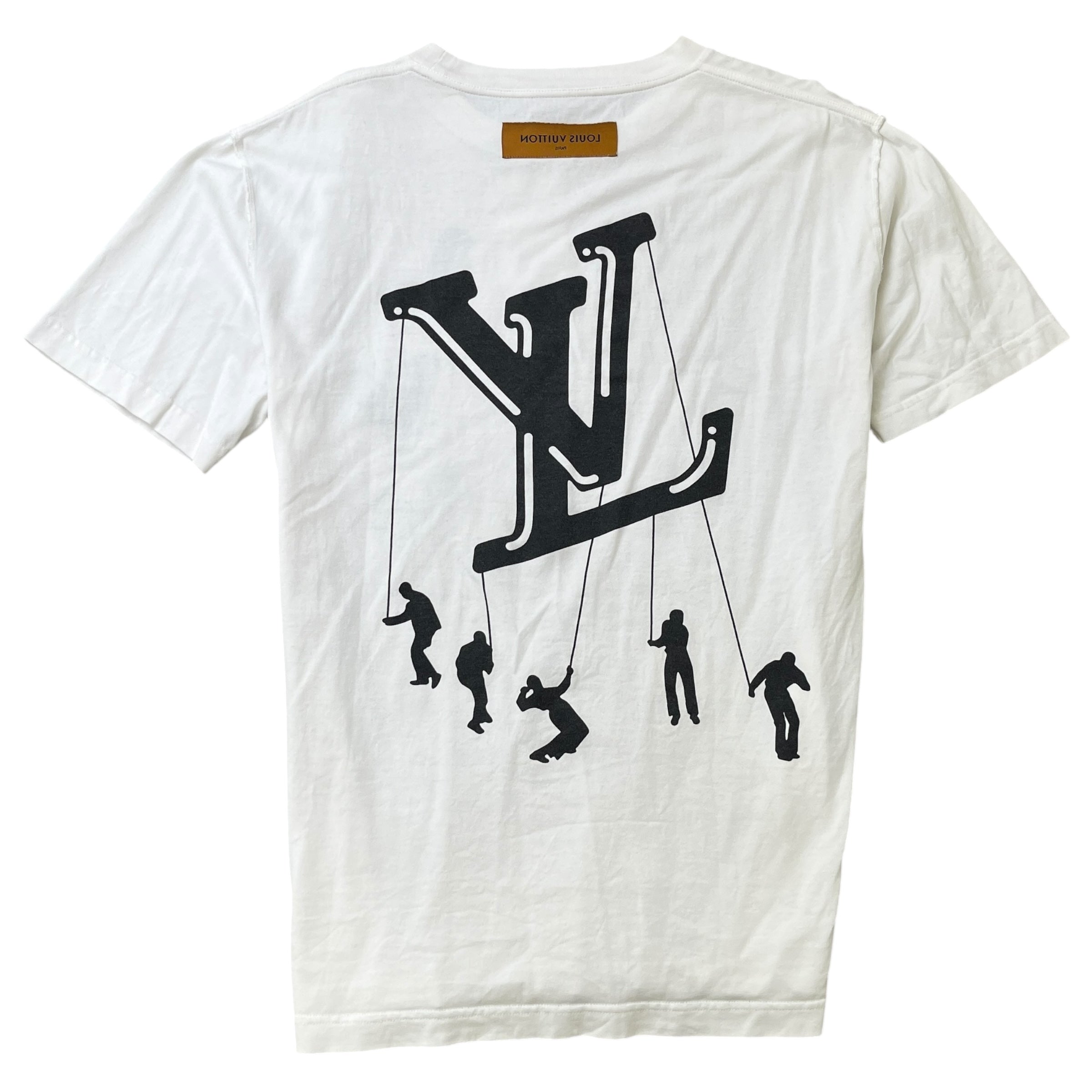 Men's Paratrooper Logo T-Shirt White Size XL