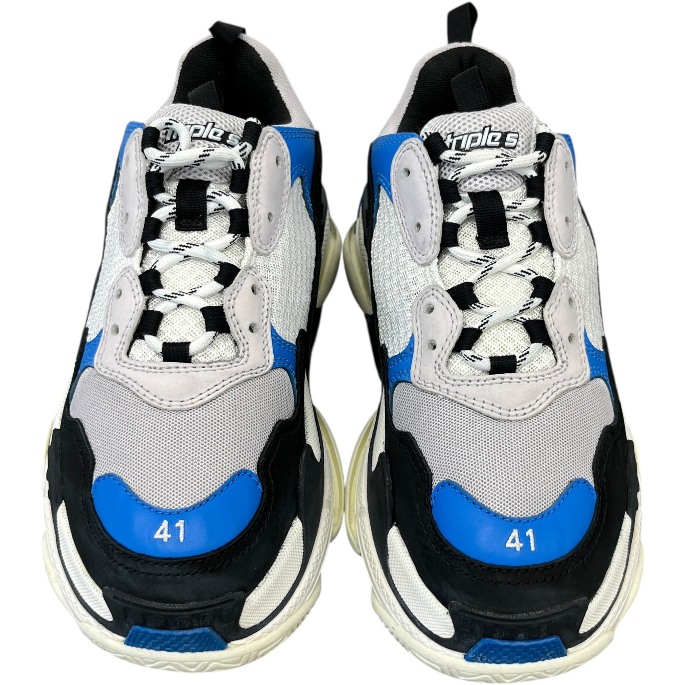 Men's Triple S Low Trainers Blue Size EU 41 / UK 7