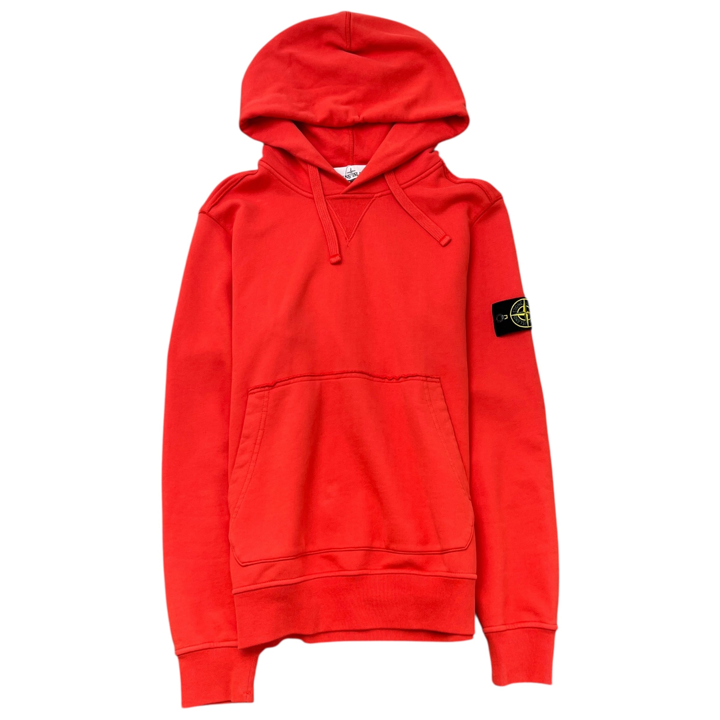 Men's Applique Logo Hoodie Red Size M
