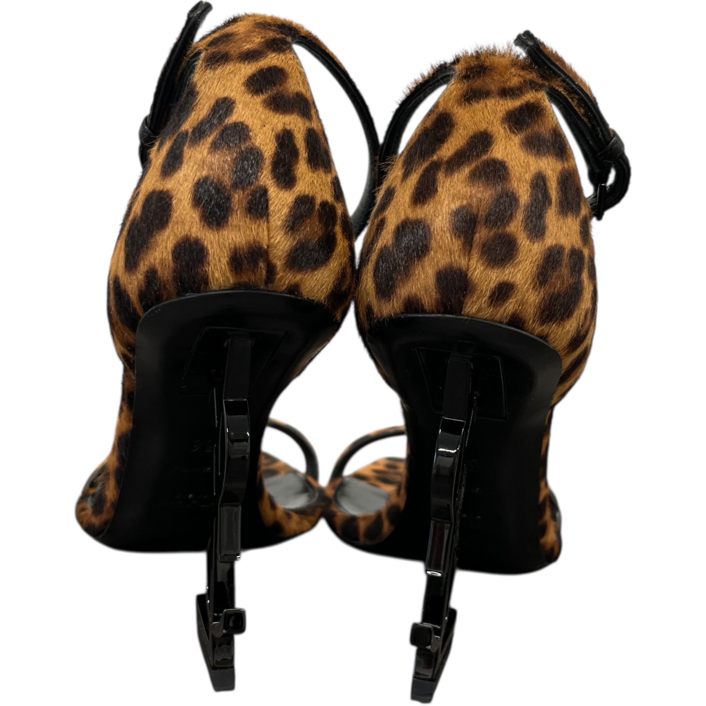 Women's Opyum Leopard-Print Heels Brown Size EU 36 / UK 3