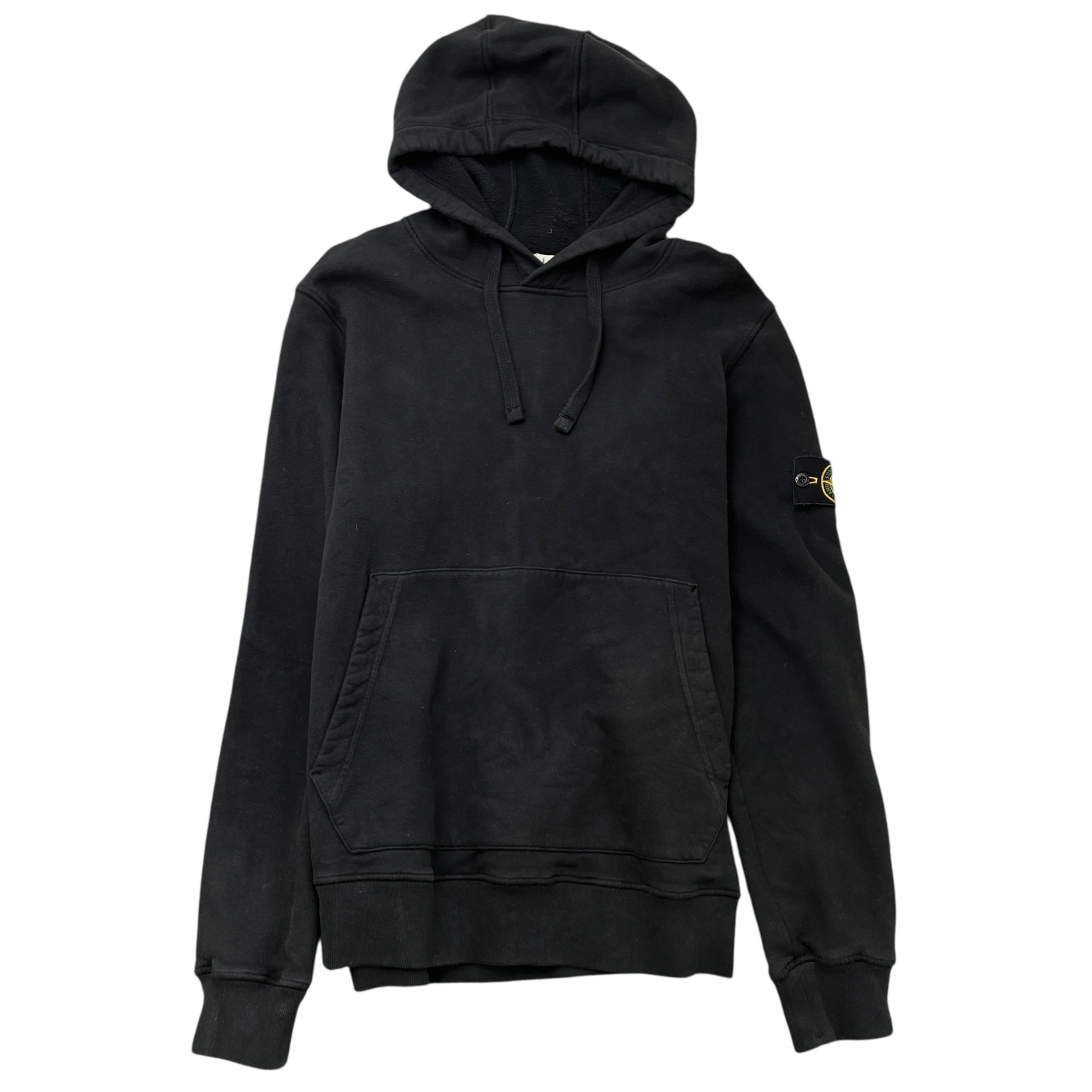 Men's Applique Logo Hoodie Black Size L