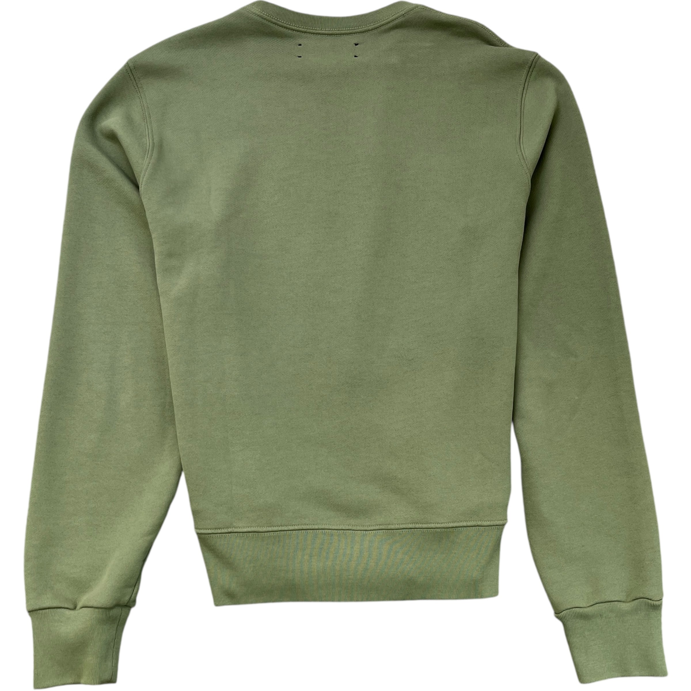 Men's Core Logo Print Sweatshirt Khaki Size S