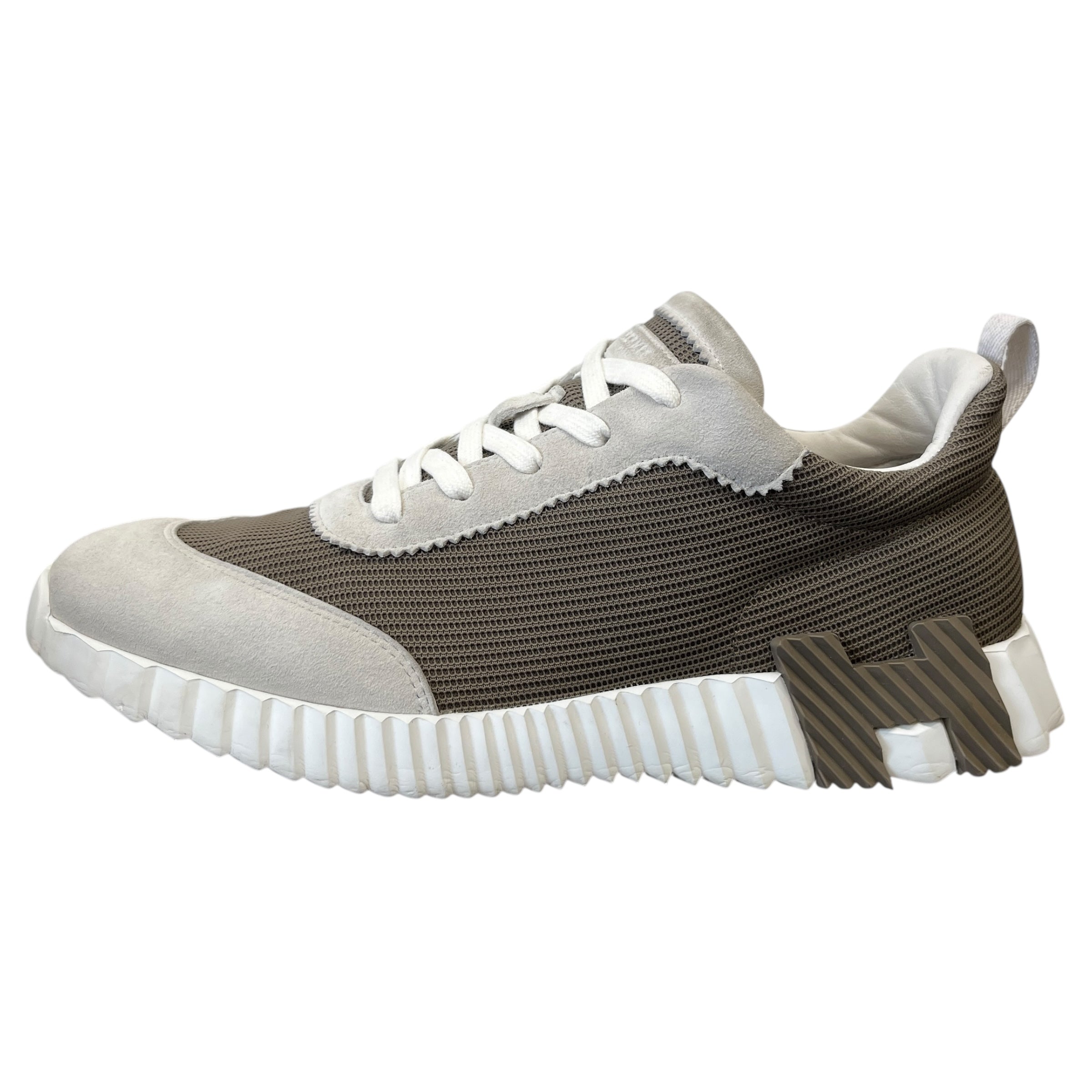 Men's Bouncing Low Trainers Khaki Size EU 42 / UK 8